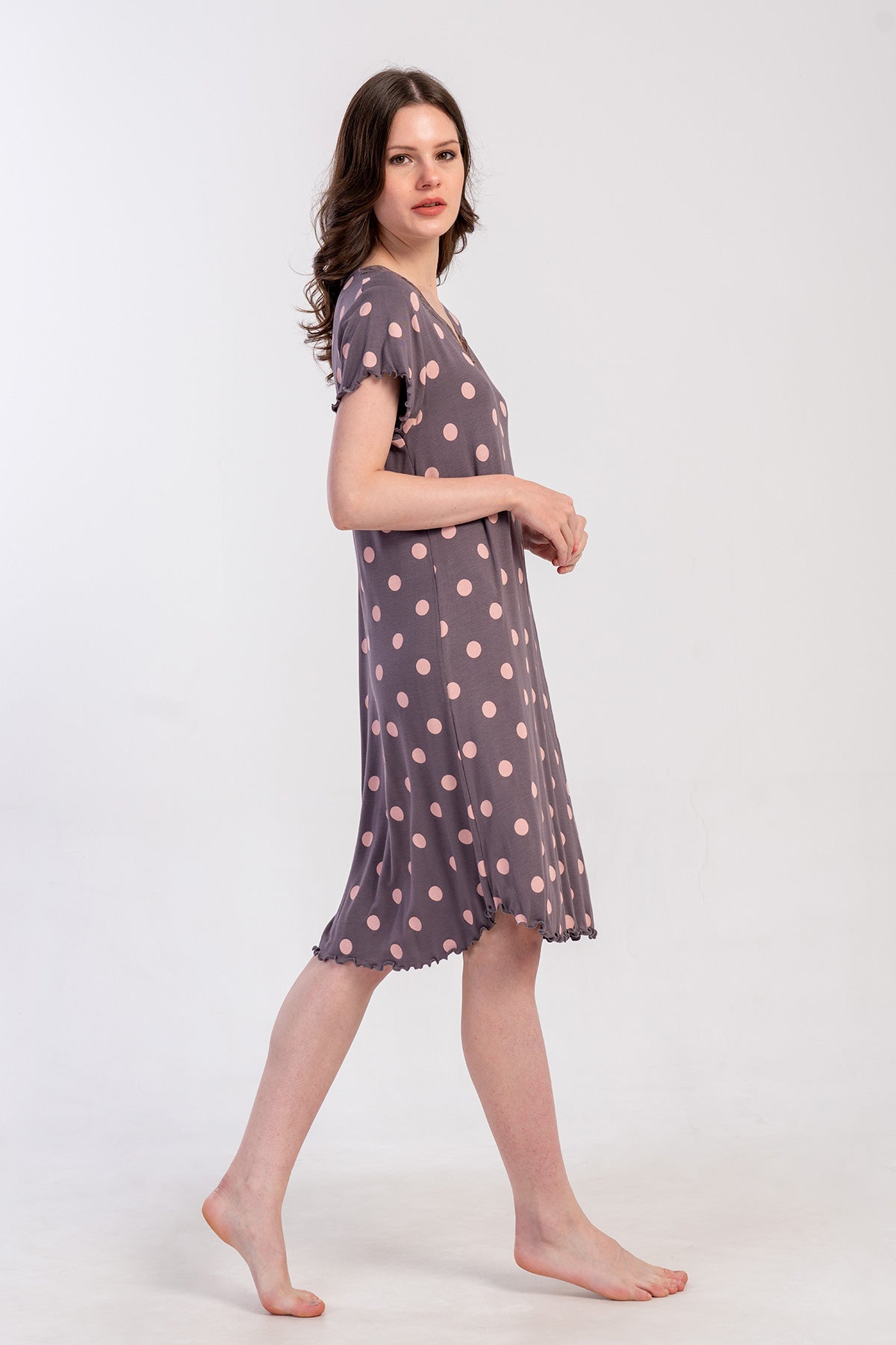 Woman Viscon Big Size Meny Tunic