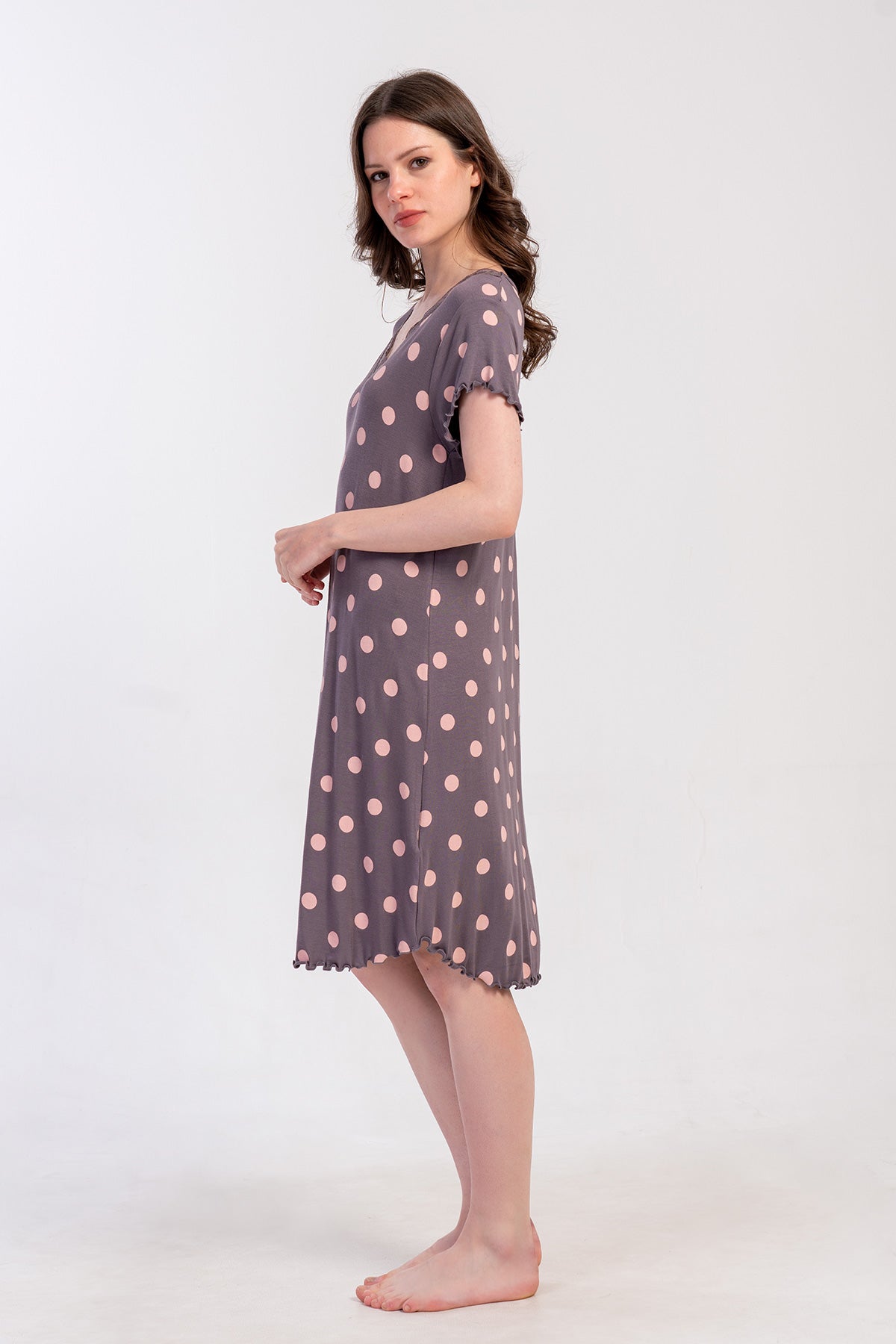 Woman Viscon Big Size Meny Tunic