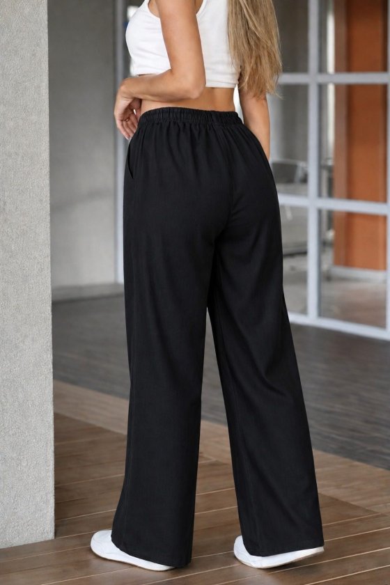 Women's High Waist Elastic Drawstring Jeans