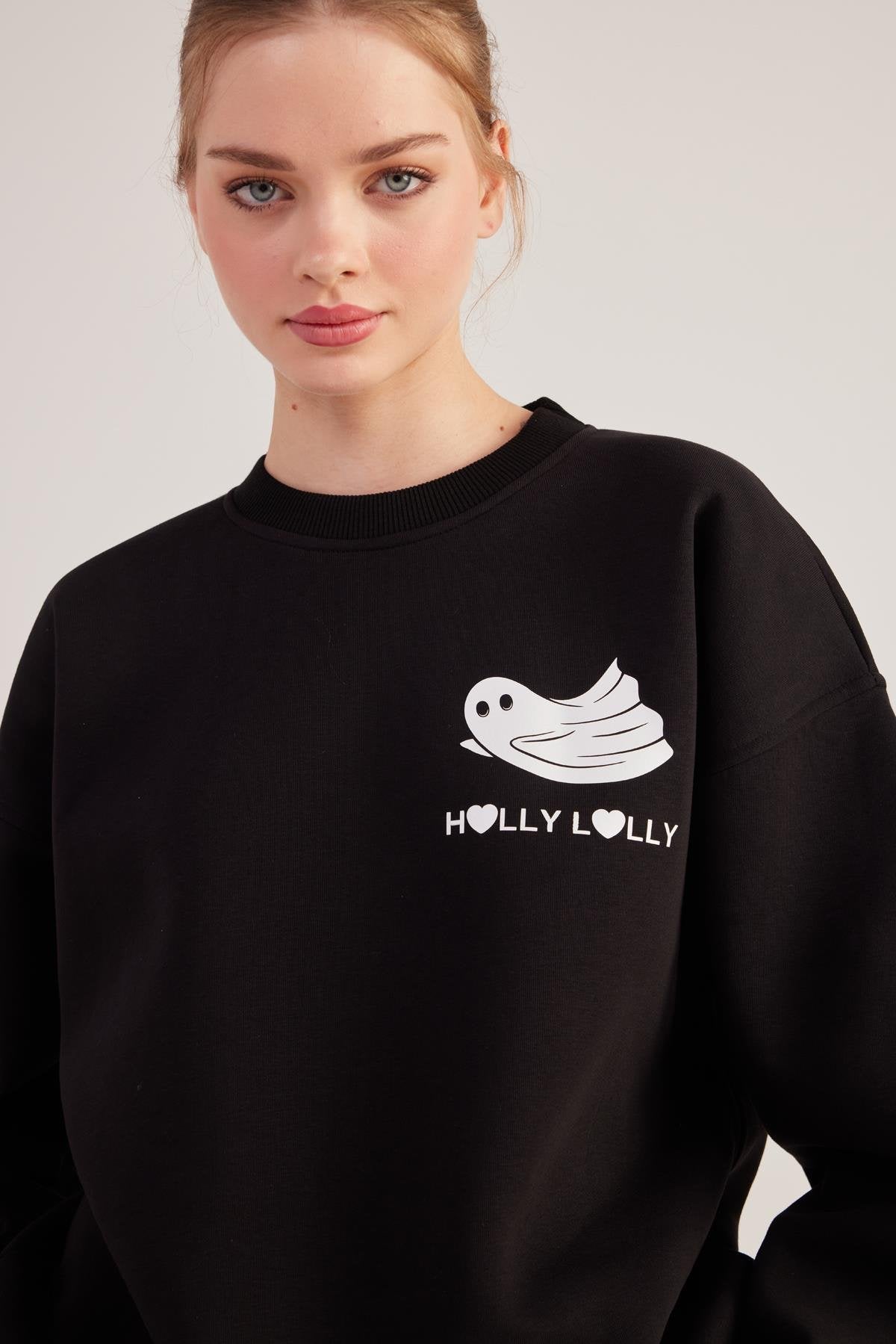 Ghosting Sweatshirt Siyah