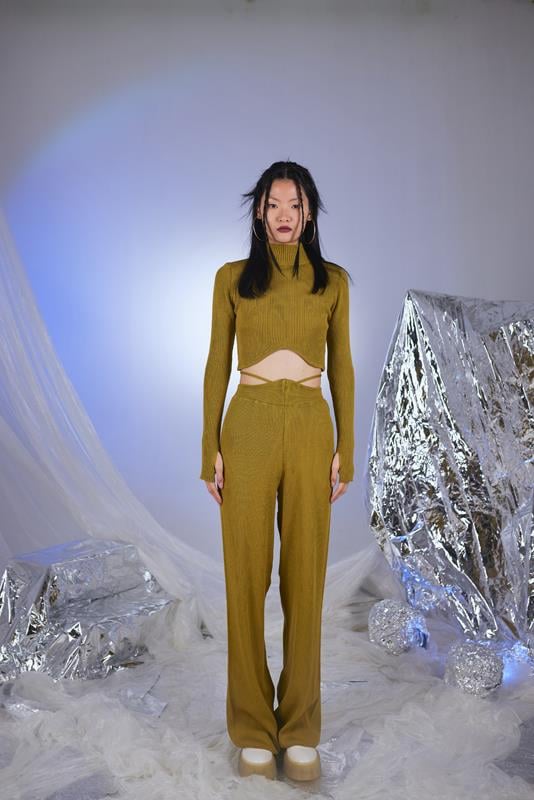 Feels Pantolon Yeşil