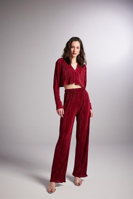 Comfy Pantolon Bordo
