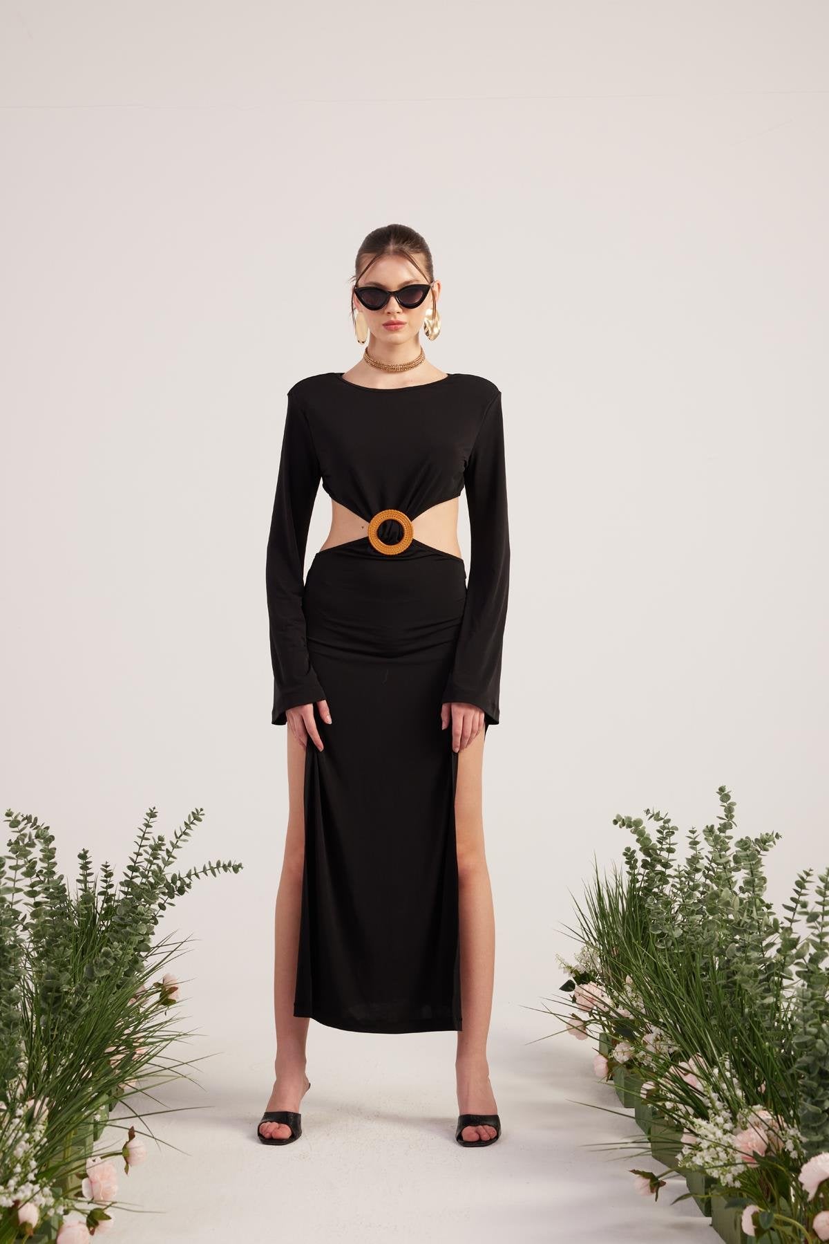 Cameron Elbise Siyah Siyah M