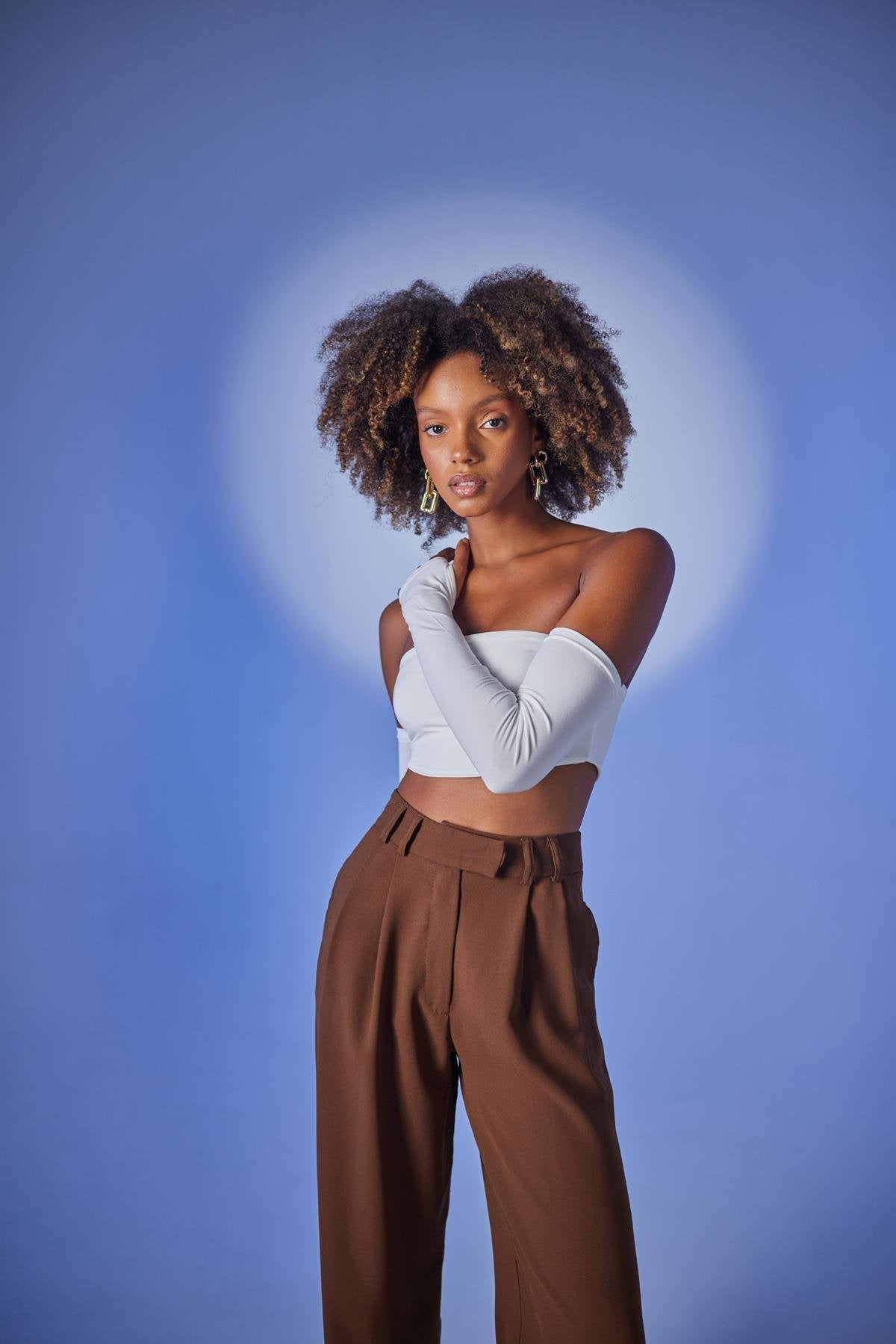 Straplez Model Noir Bluz Ekru Ekru L