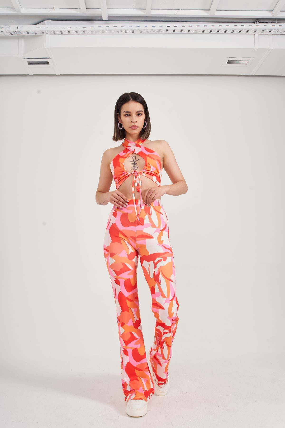 Puffy Pantolon Turuncu