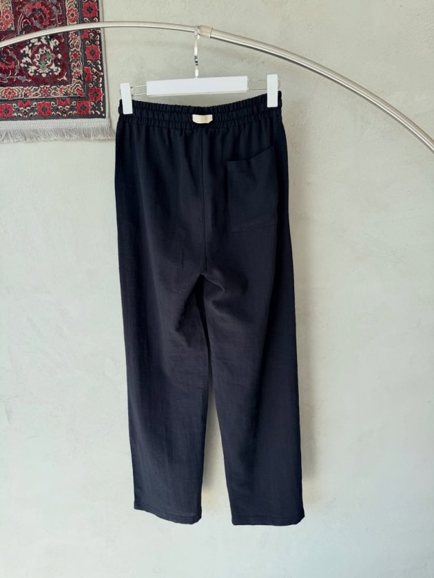 Erkek İthal Yıkamalı Keten Pantolon