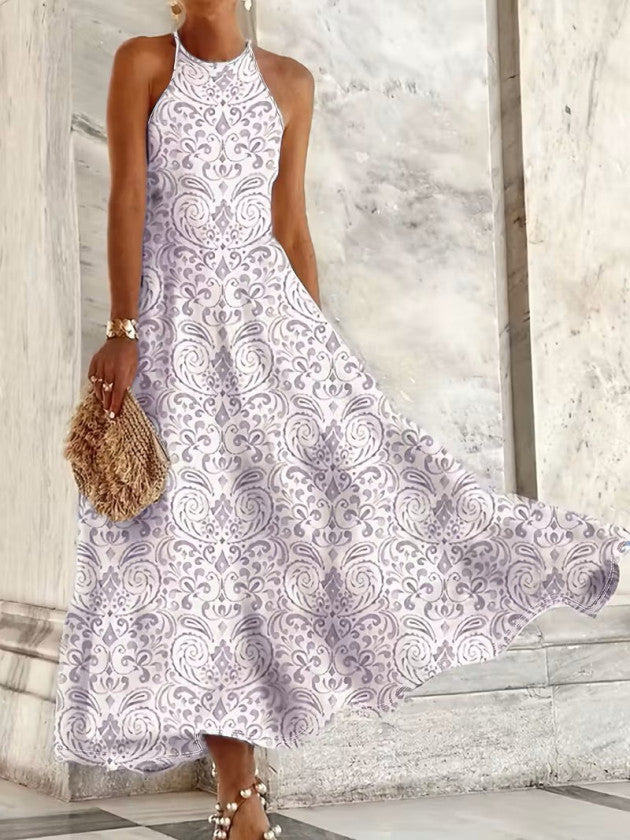 Women's Off-Shoulder Strap Long Supreme Dress