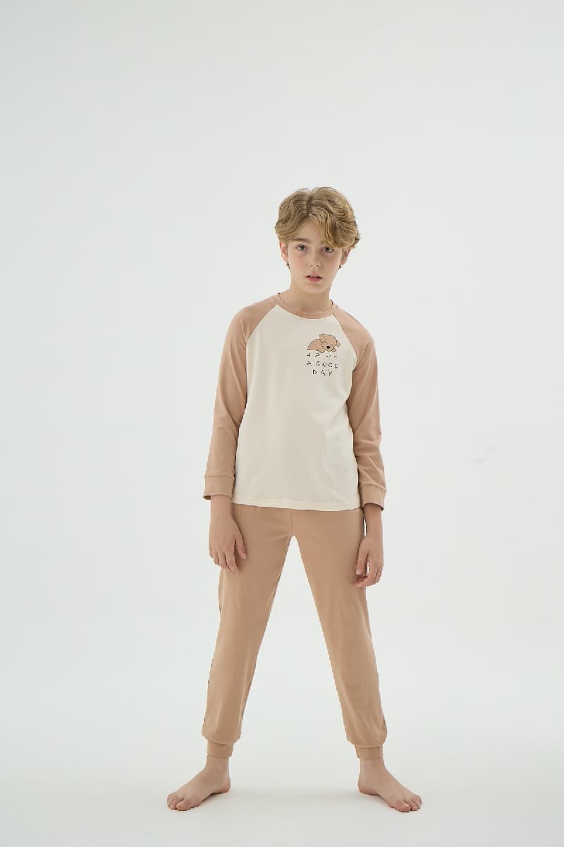 8903 ERKEK Ç. BASKILI PİJAMA TAKIM