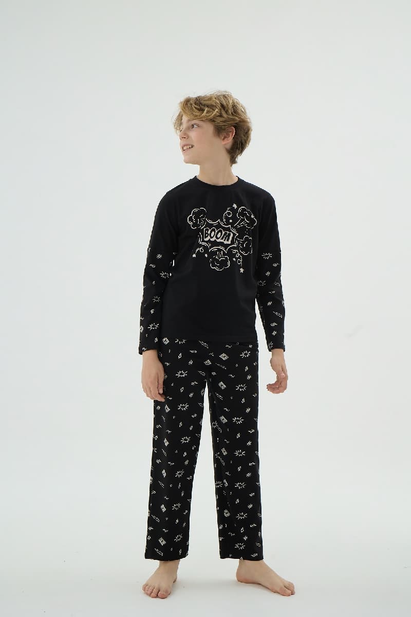 8947 ERKEK Ç. BASKILI PİJAMA TAKIM