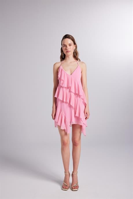 Capri Elbise Pembe