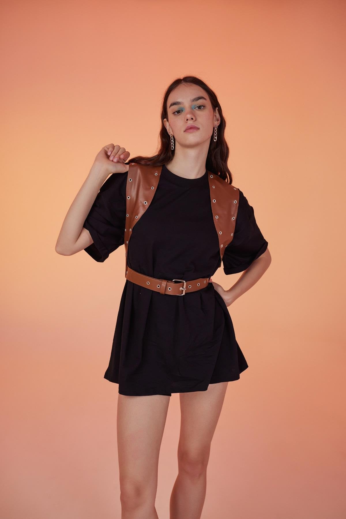 Lure Oversize Tshirt Siyah