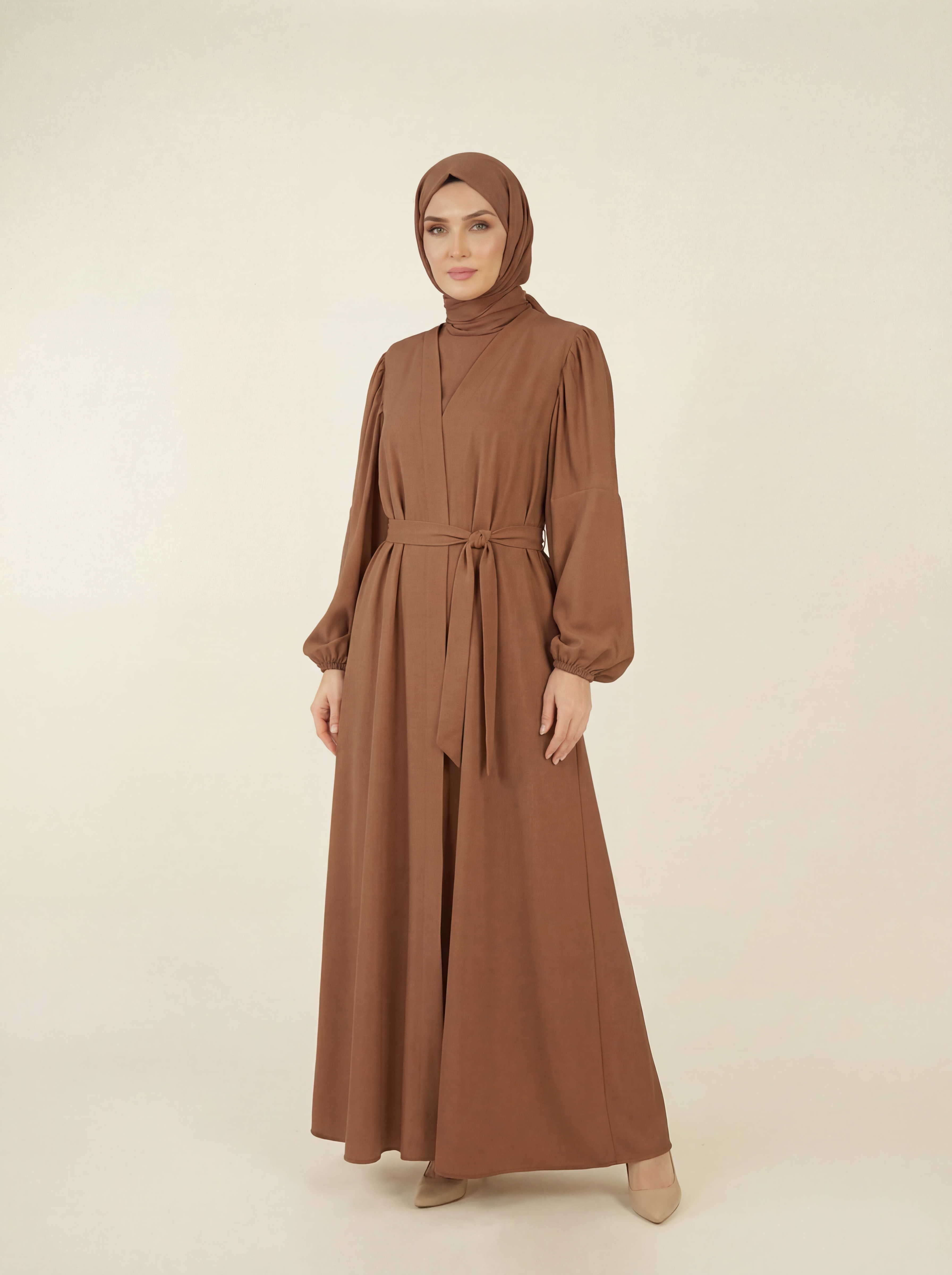 9187 ABAYA DUBAİ İPEĞİ