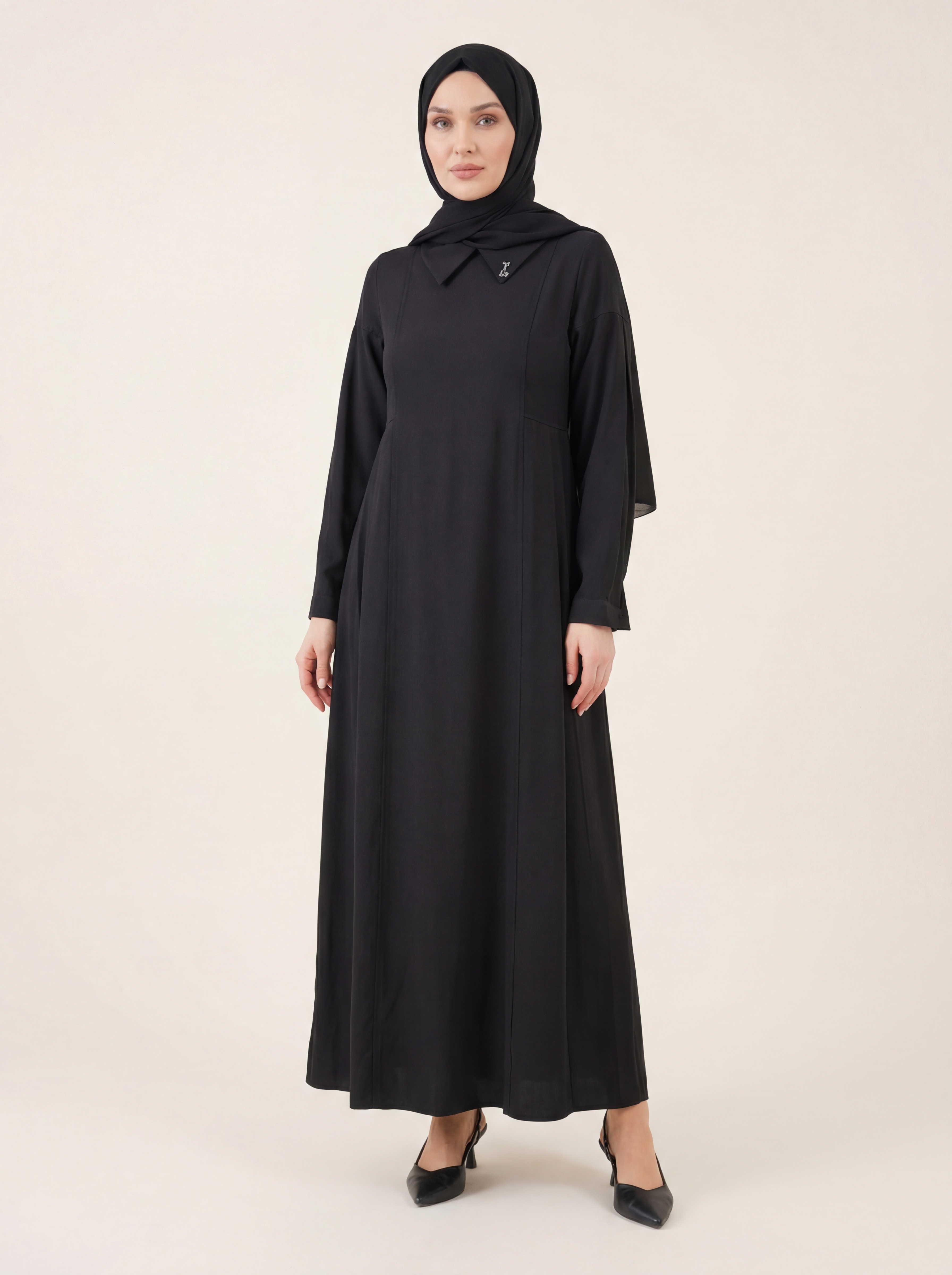 9342 Pileli Elbise