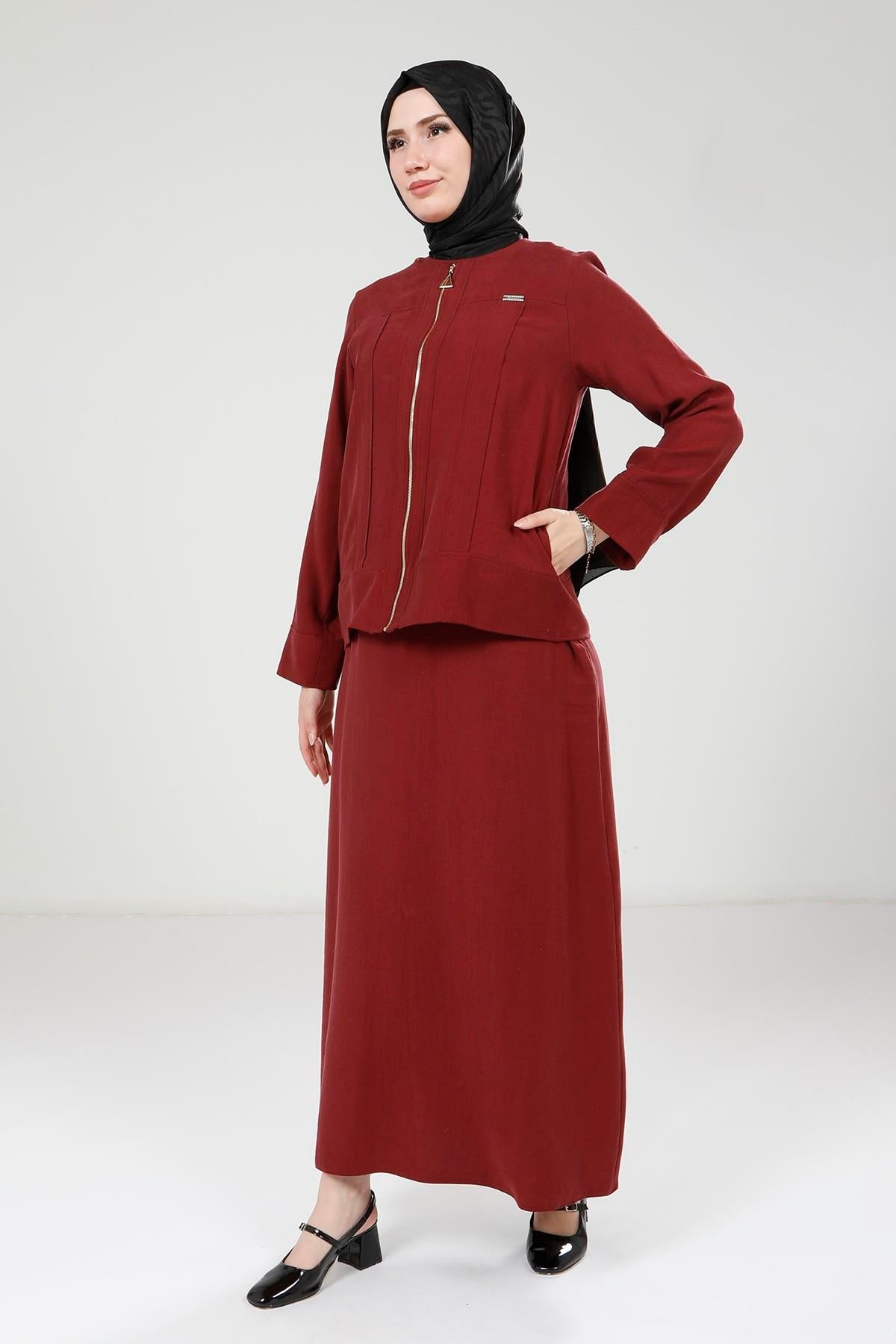9399 Elbise Ceketli