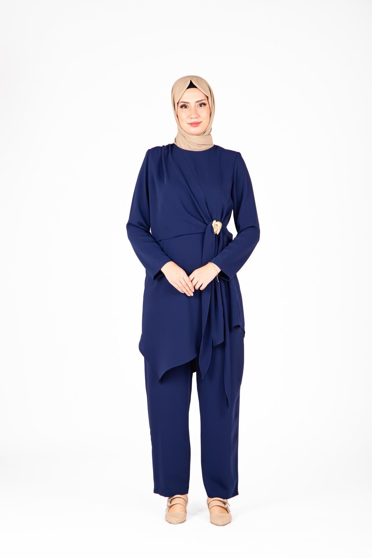 9425 Pantolon Tunik İkili Takım