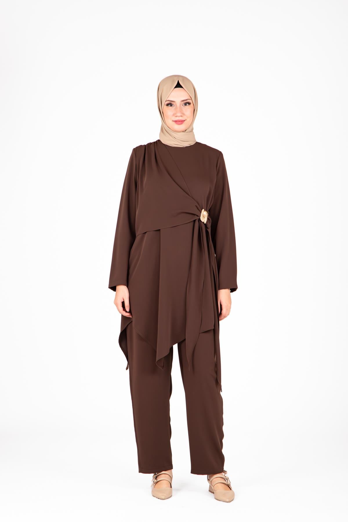 9425 Pantolon Tunik İkili Takım