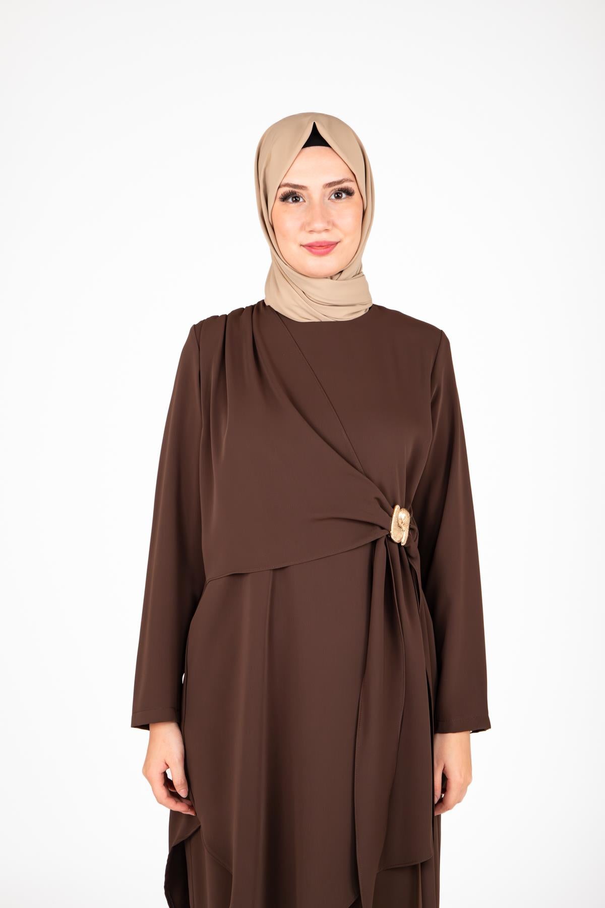 9425 Pantolon Tunik İkili Takım