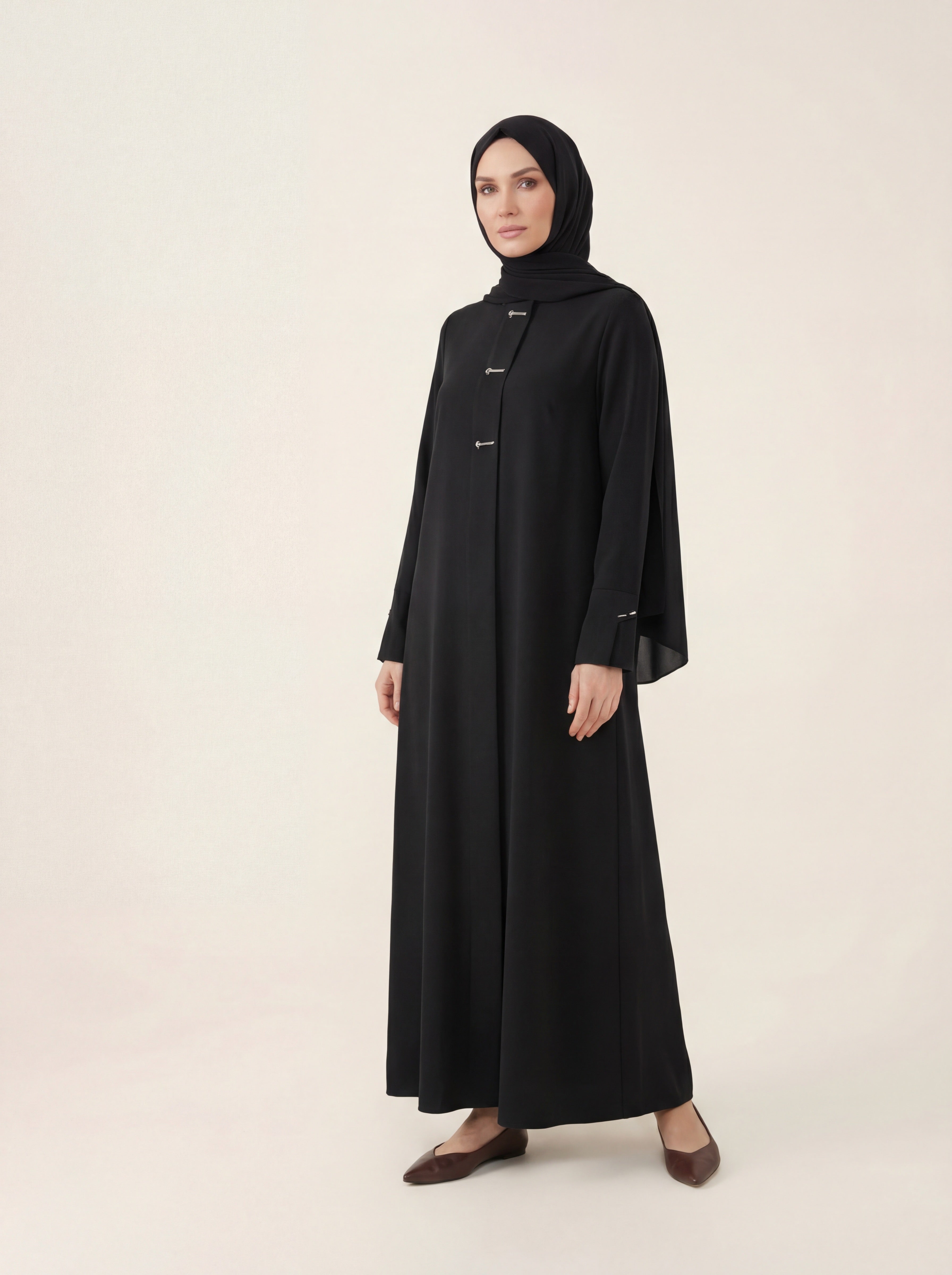 9560 Aksesuarlı Ferace