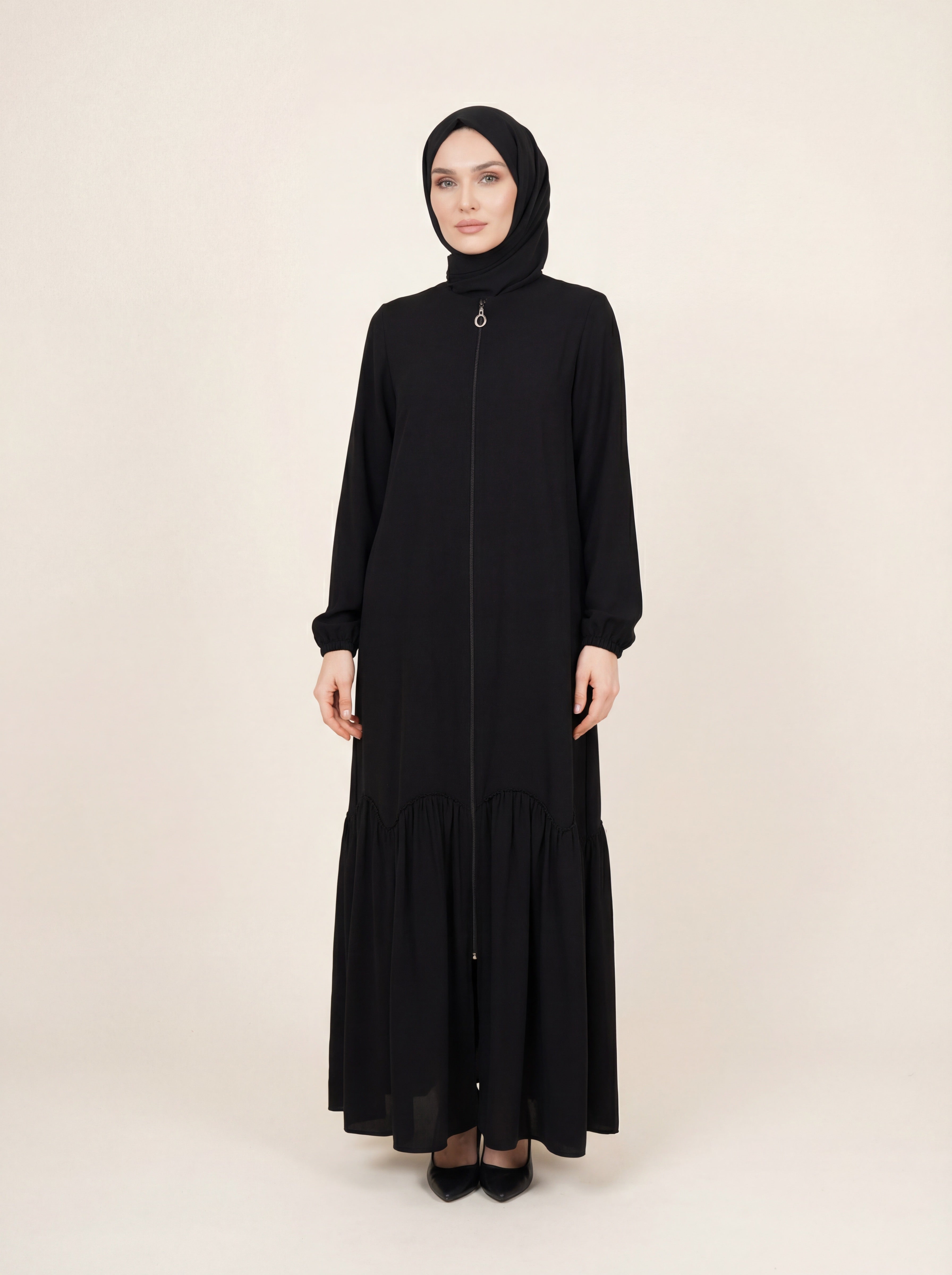 9565 Fırfırlı Ferace