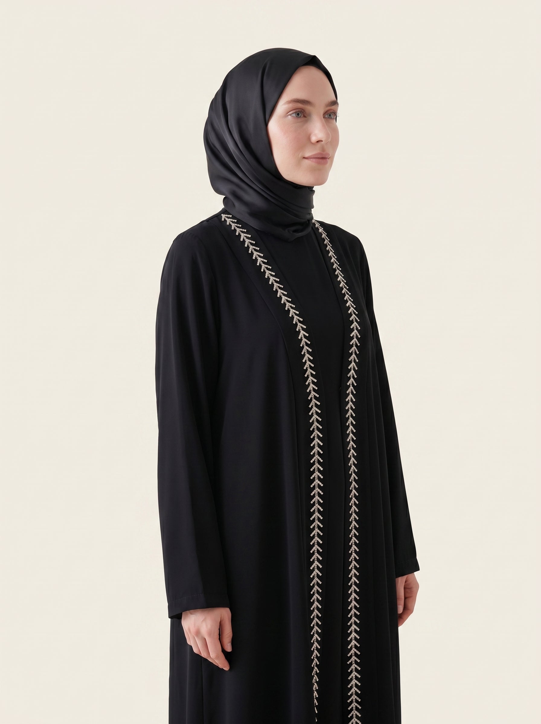 9616 Taşlı Elbise