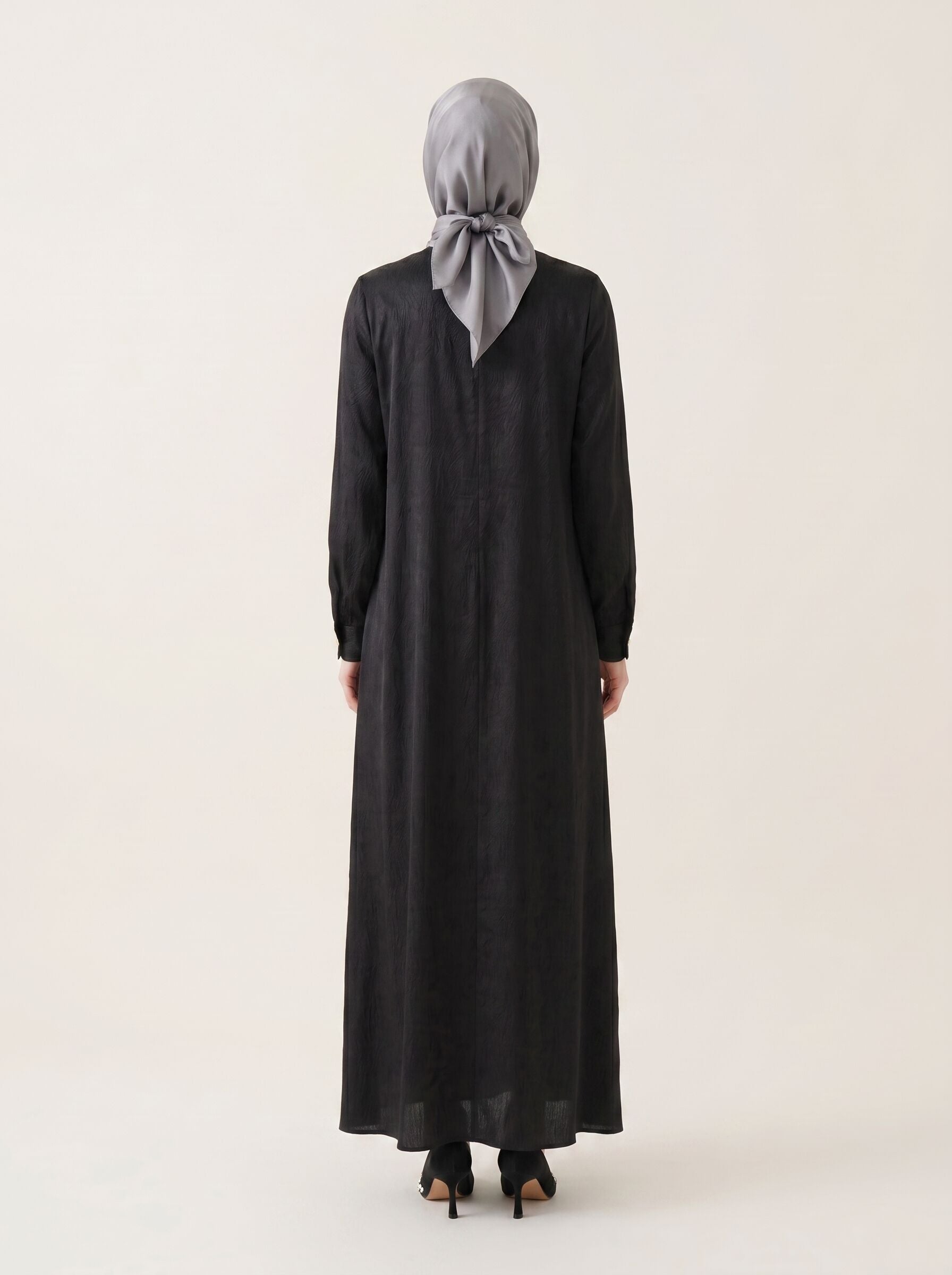 9728-2 Desenli Elbise