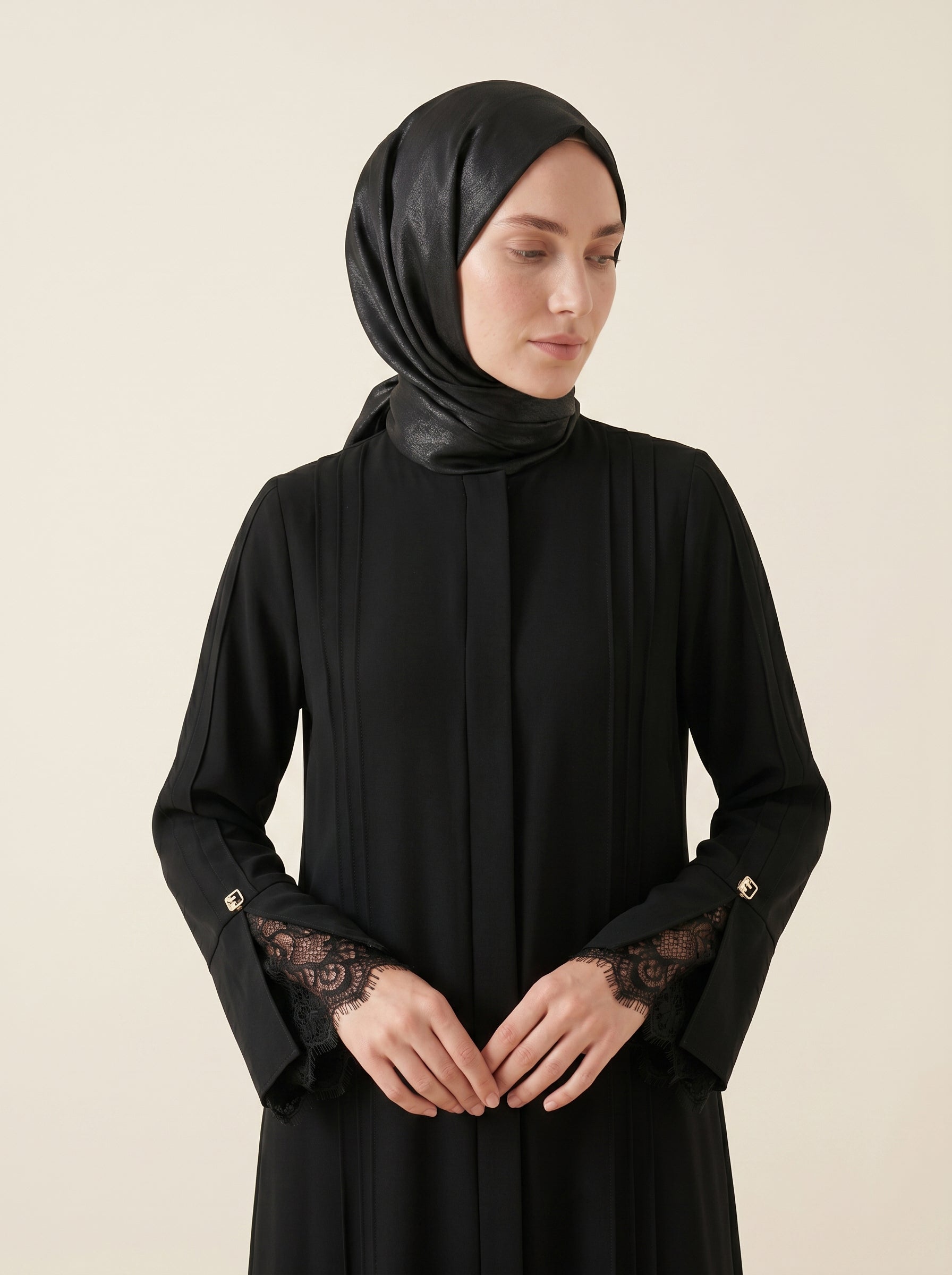 9766 Manşeti Dantelli Ferace