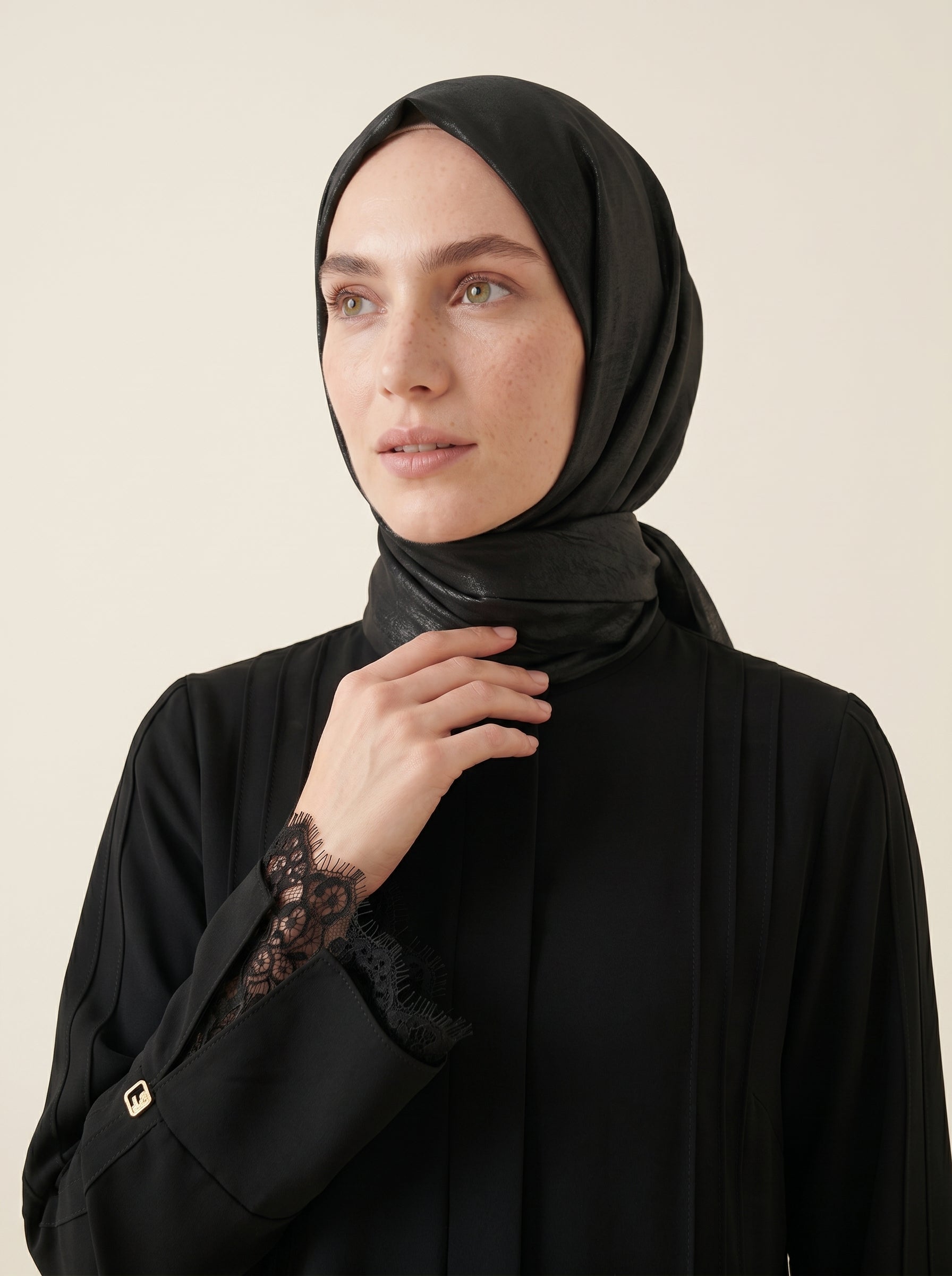 9766 Manşeti Dantelli Ferace