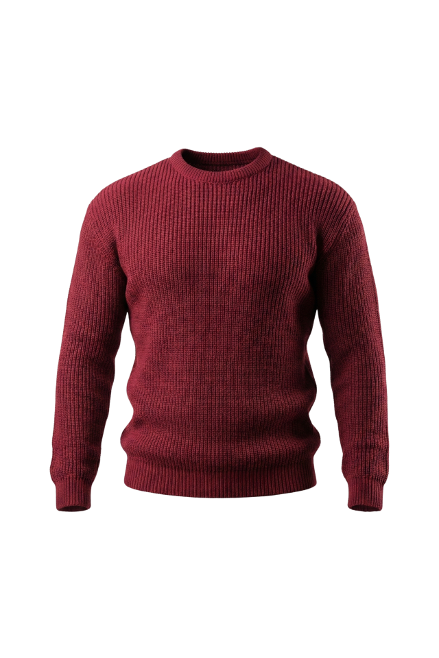 Men's Crew Neck Knitted Sweater