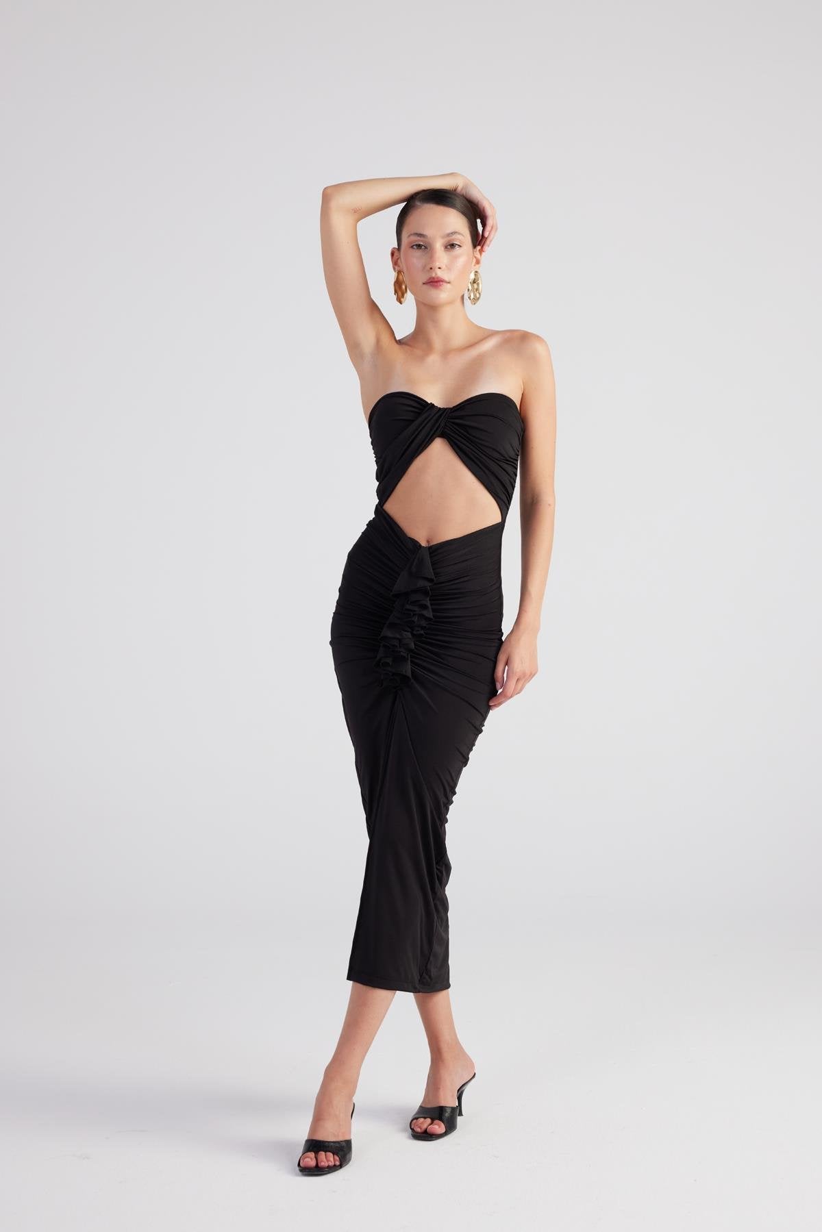 Hailey Elbise Siyah Siyah L