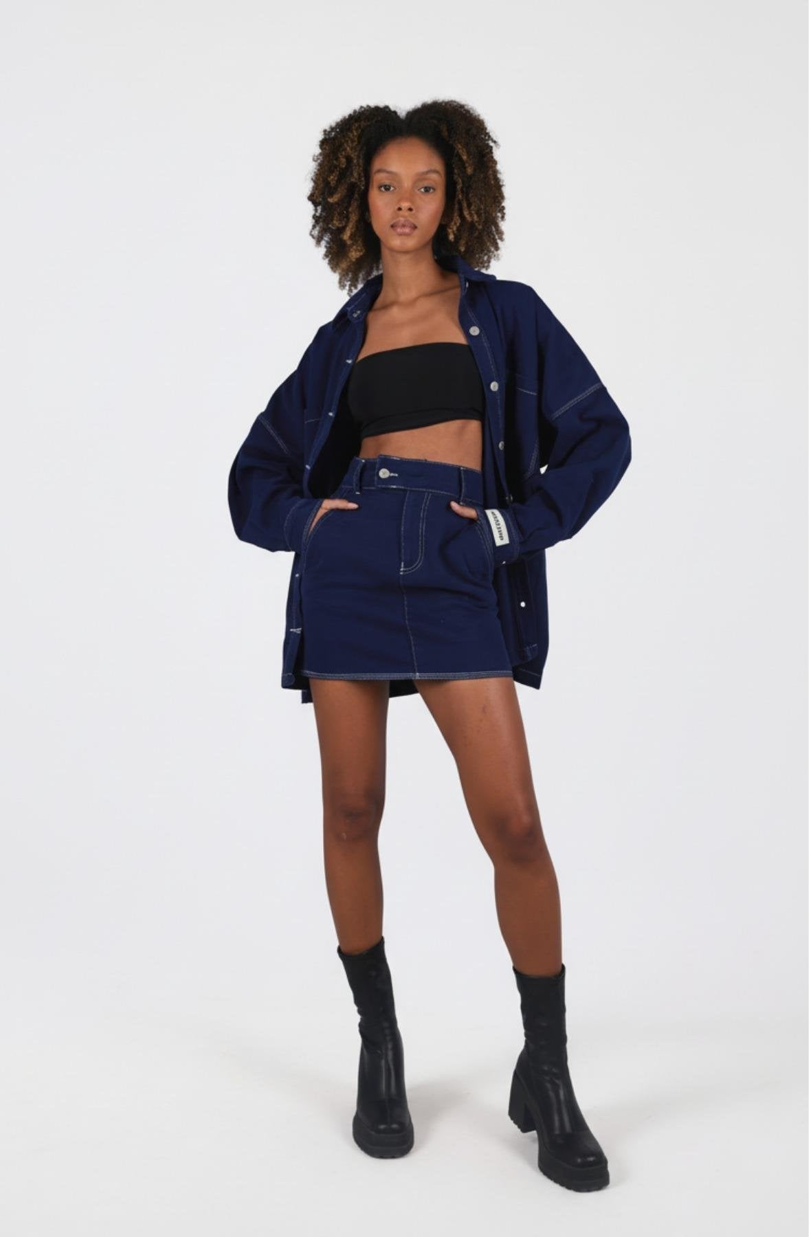 Sofie Etek Lacivert Lacivert L