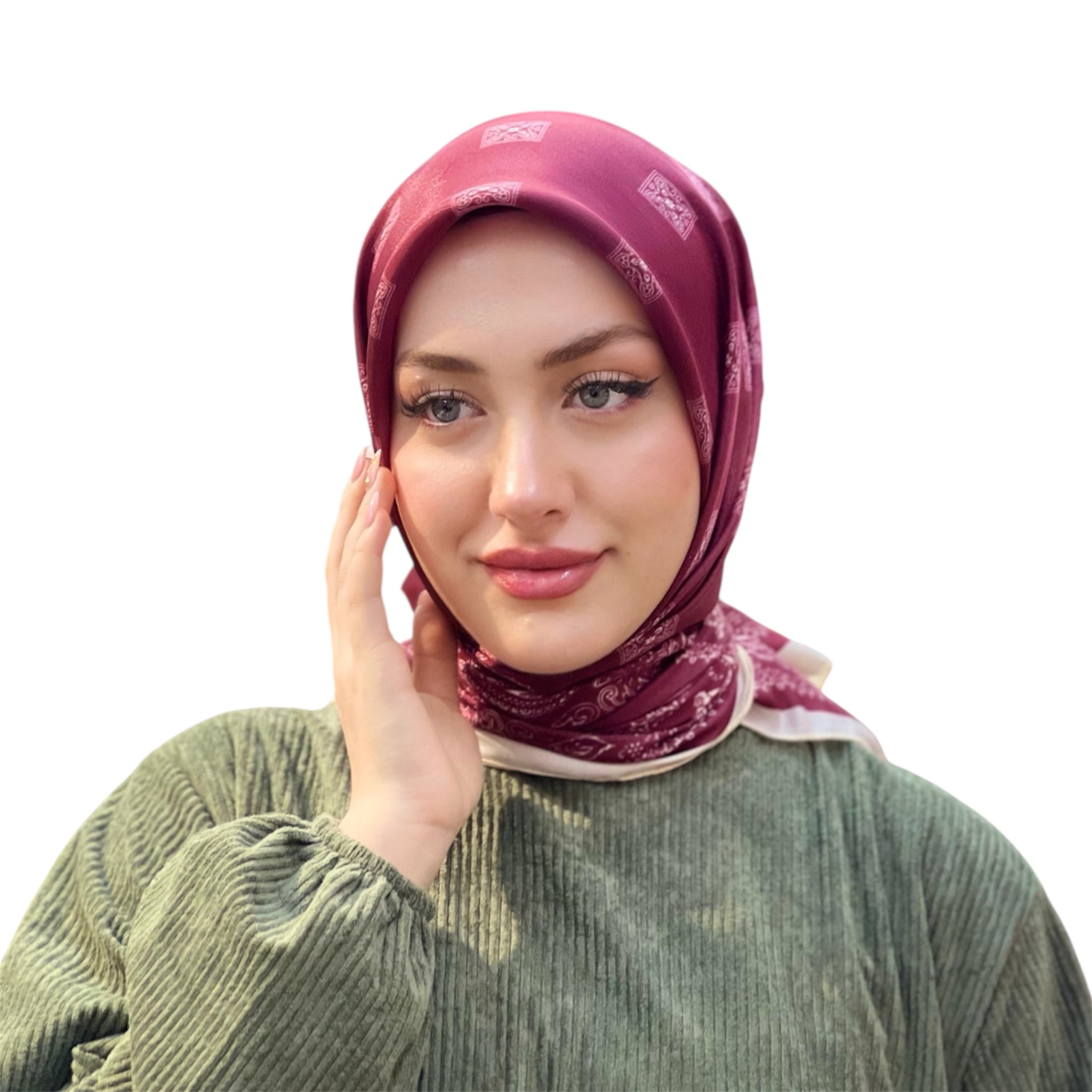 DESENLİ KRİSTAL EŞARP