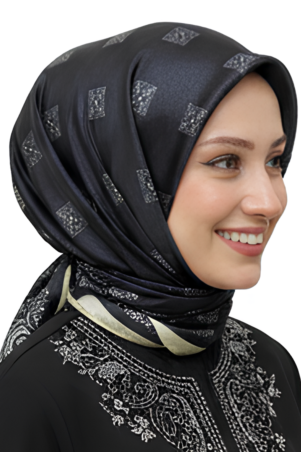 DESENLİ KRİSTAL EŞARP