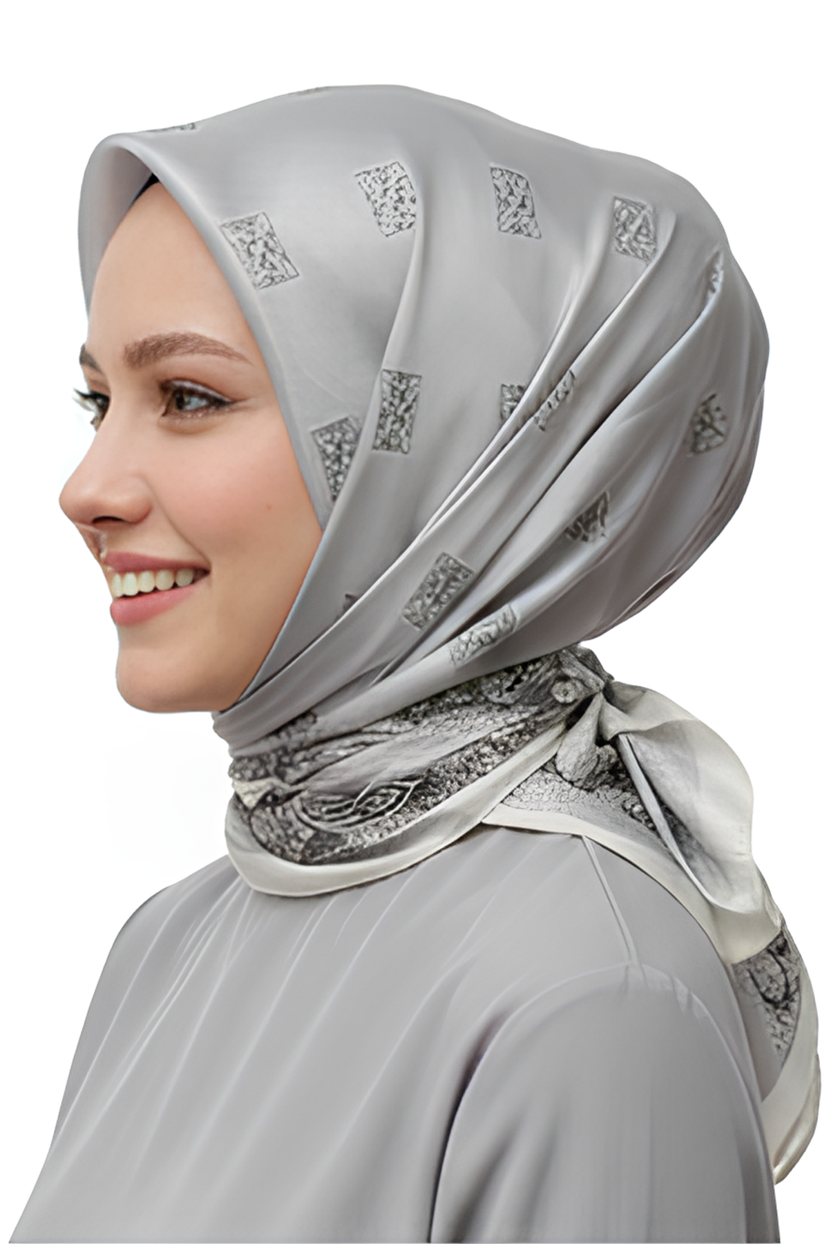 DESENLİ KRİSTAL EŞARP