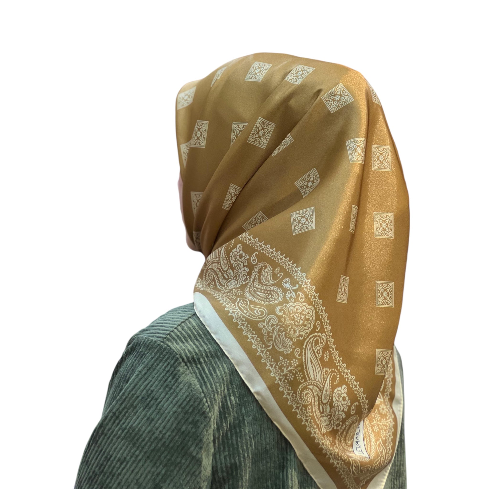 DESENLİ KRİSTAL EŞARP