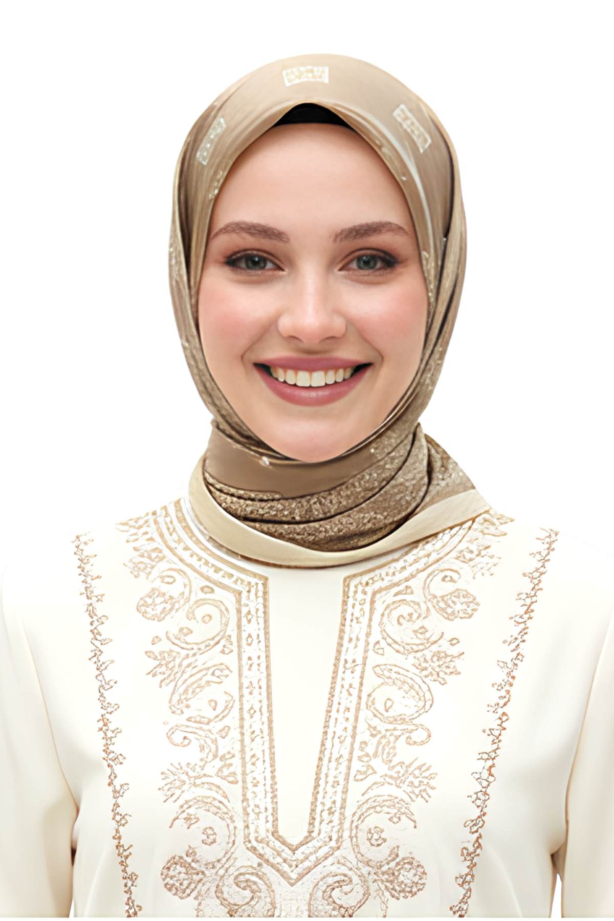 DESENLİ KRİSTAL EŞARP