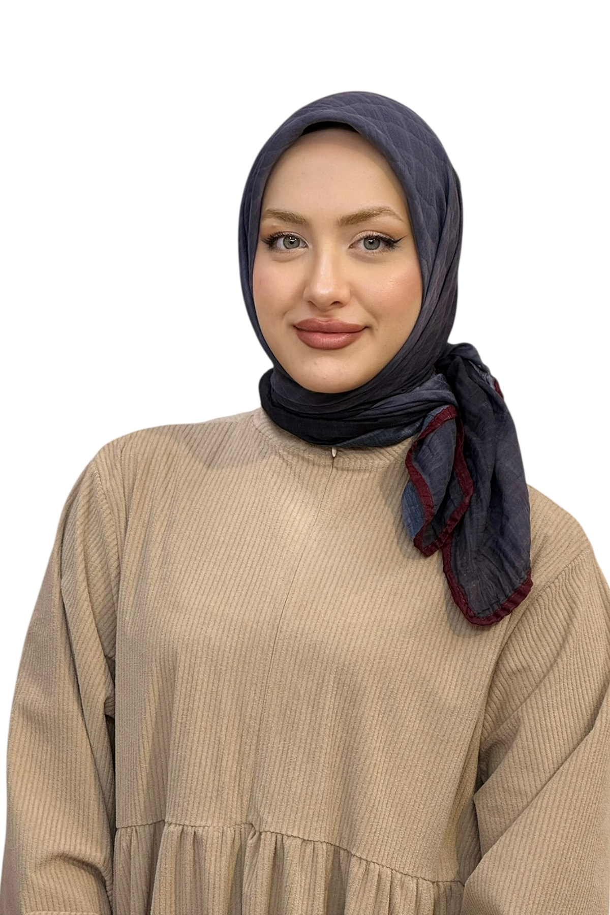 MÜSLİN DEGRADE BİYELİ EŞARP