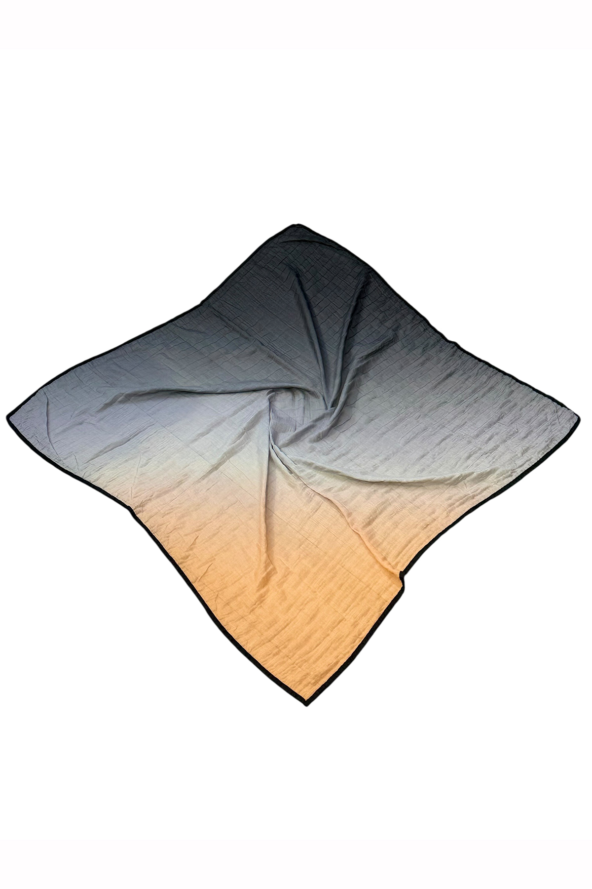 MÜSLİN DEGRADE BİYELİ EŞARP