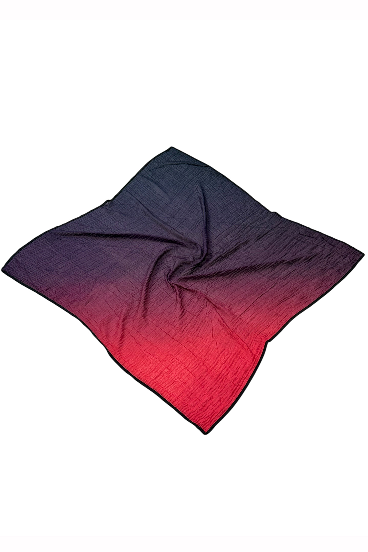 MÜSLİN DEGRADE BİYELİ EŞARP