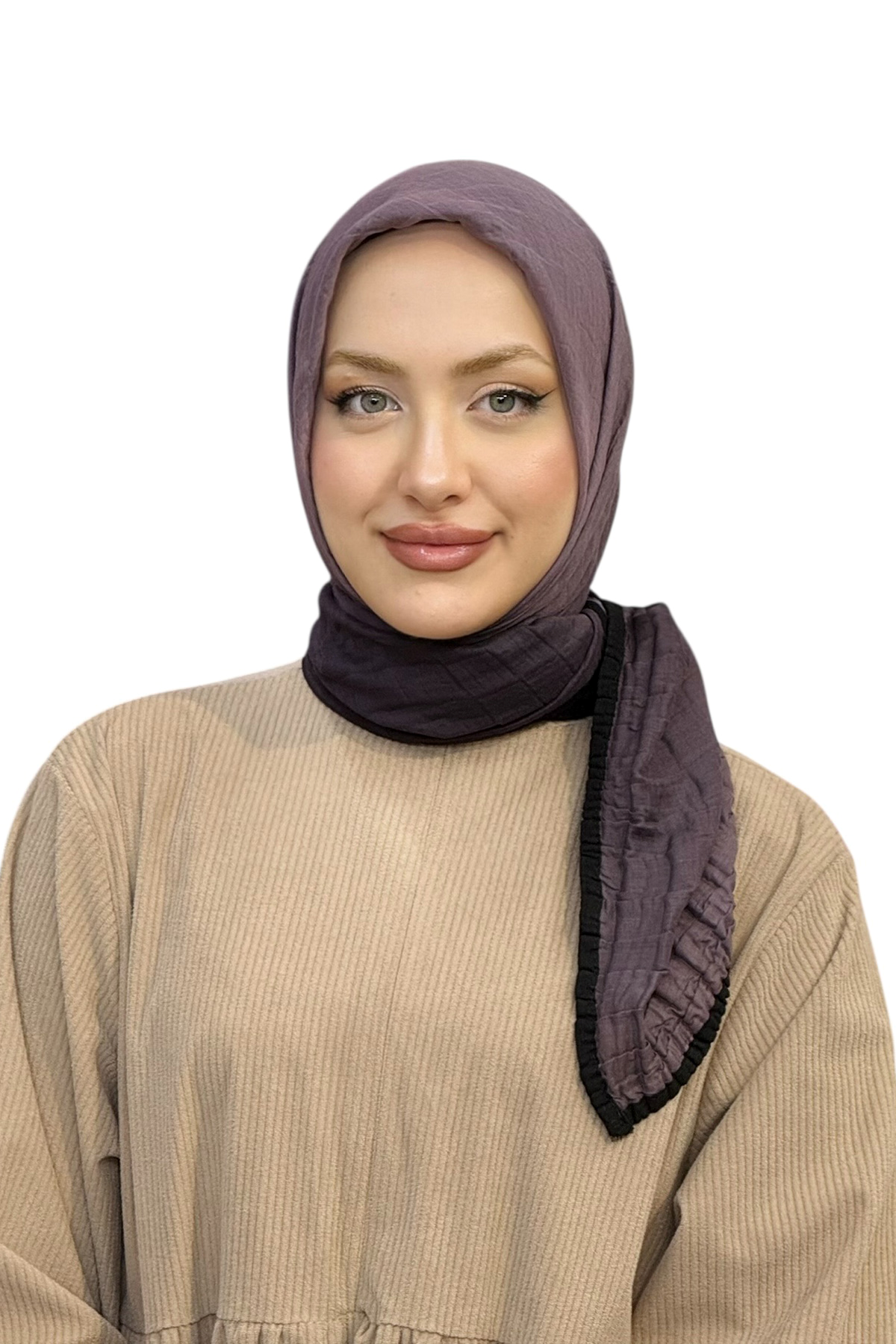 MÜSLİN DEGRADE BİYELİ EŞARP