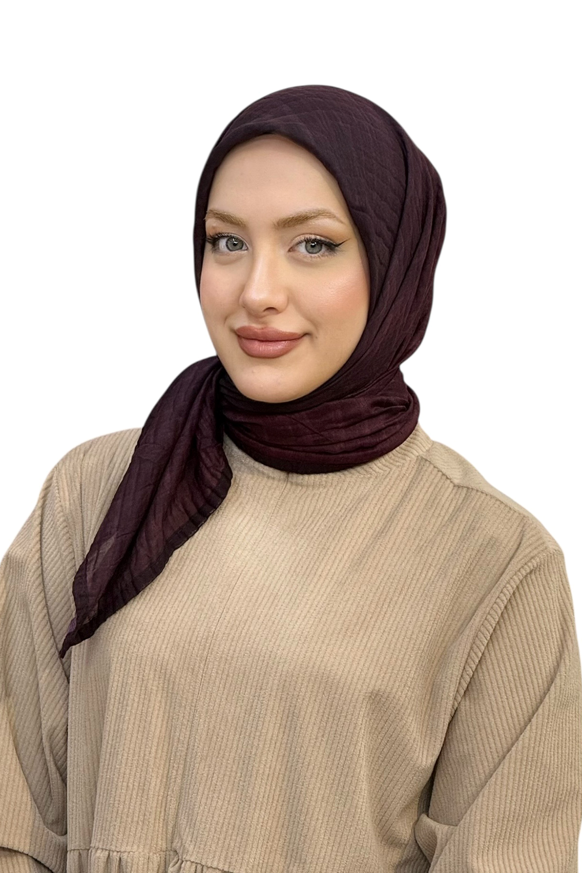 MÜSLİN DEGRADE BİYELİ EŞARP