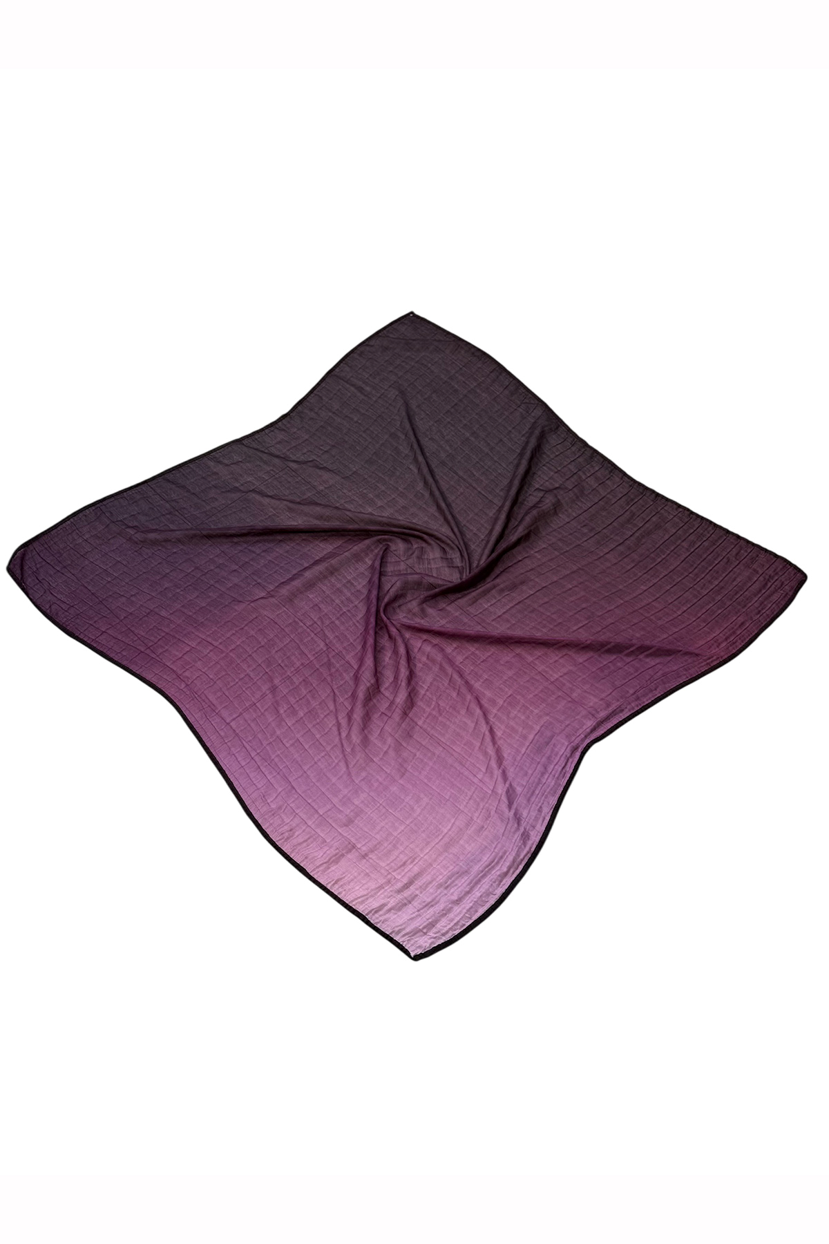 MÜSLİN DEGRADE BİYELİ EŞARP