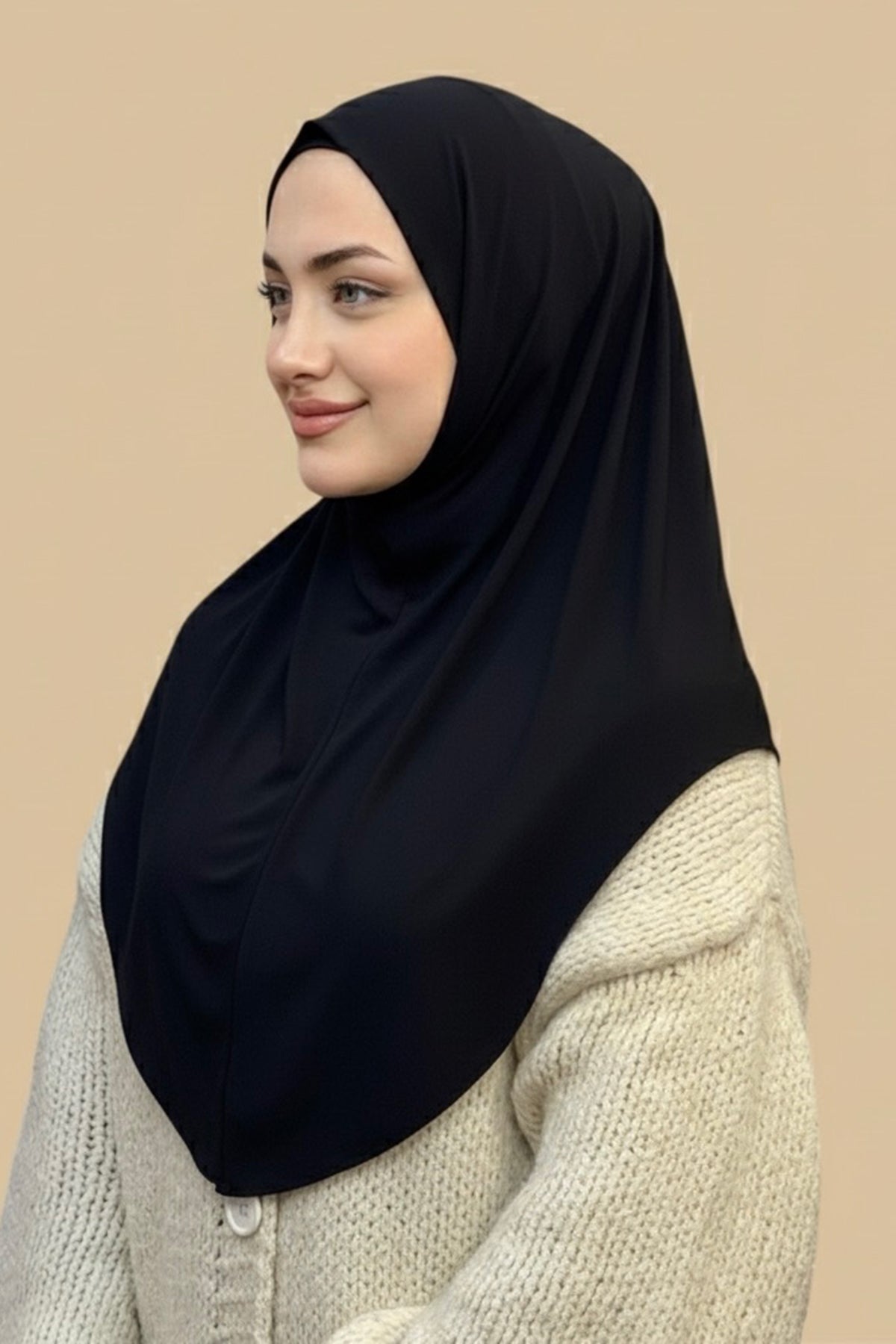 Zelal Likralı Sandy Hijab