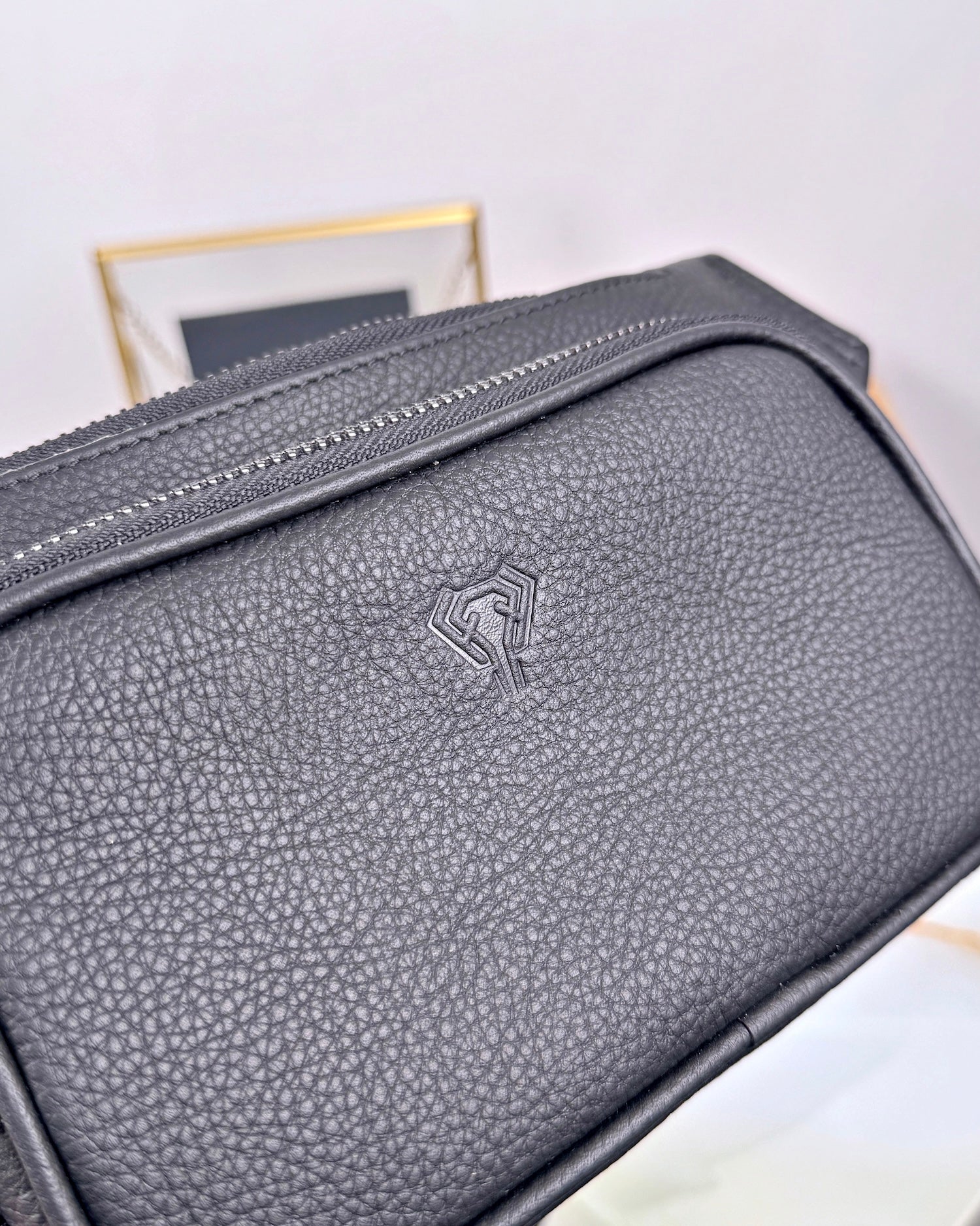 Hakiki Deri Çapraz Çanta – Siyah Crossbody Model | 2085