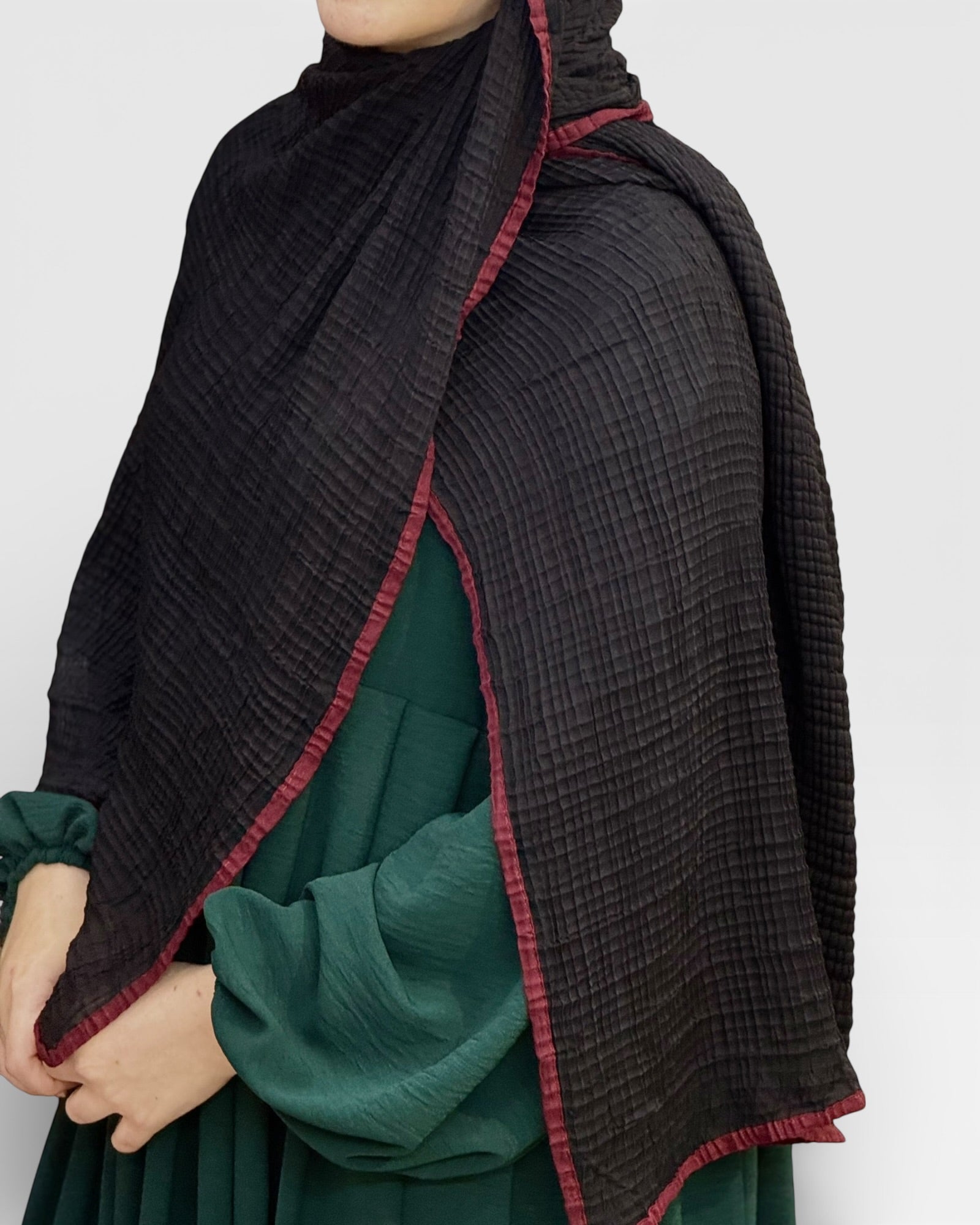 MÜSLİN BİYELİ ŞAL