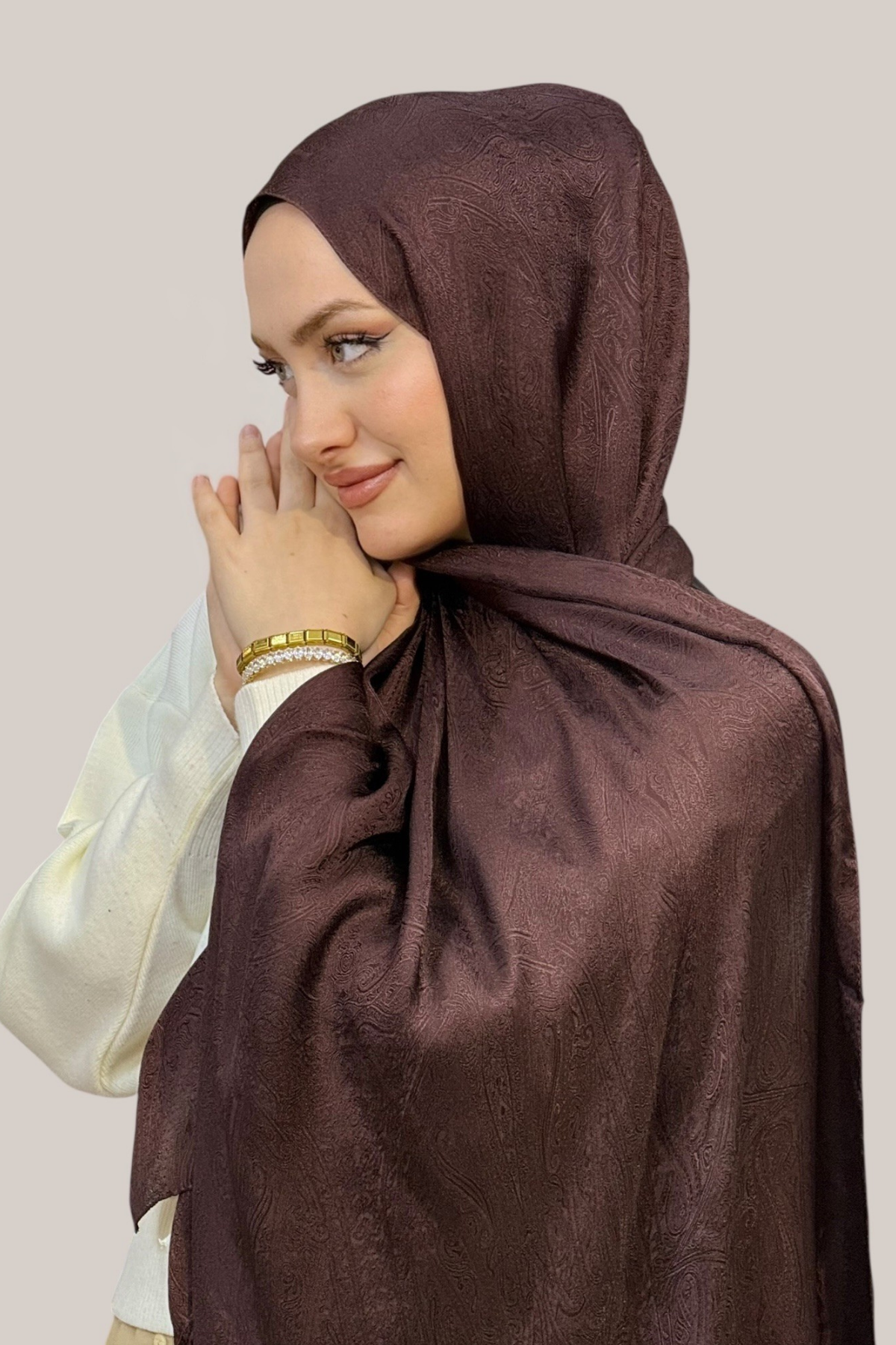 ETR Desenli Jakar Şal