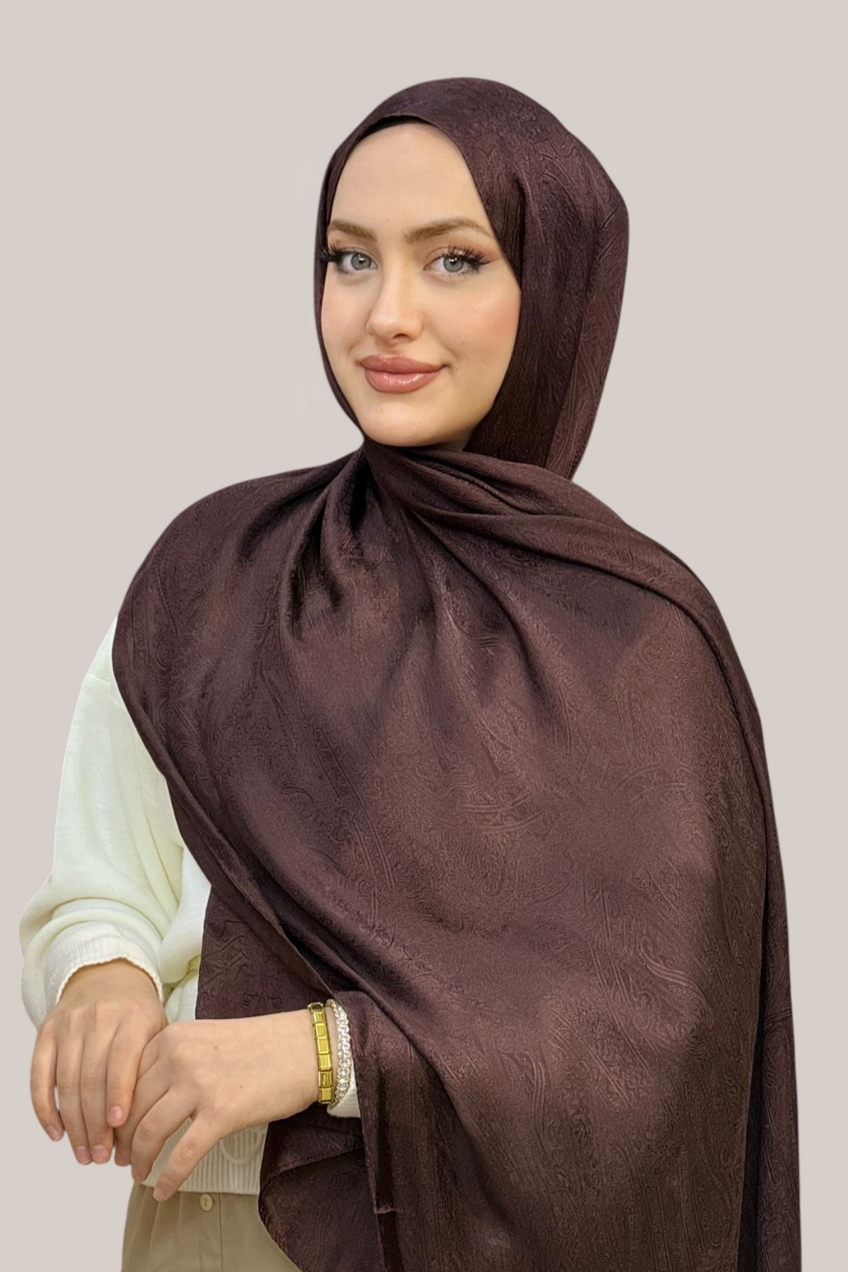 ETR Desenli Jakar Şal