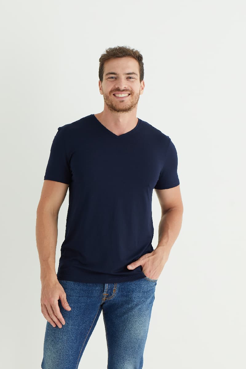 9120 Erkek Modal T-shirt