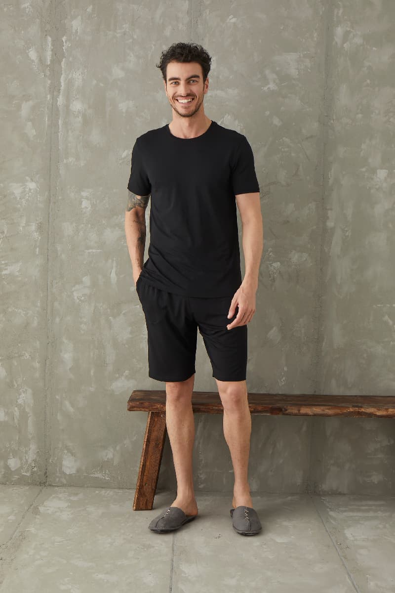 9086 Erkek Şort Takım