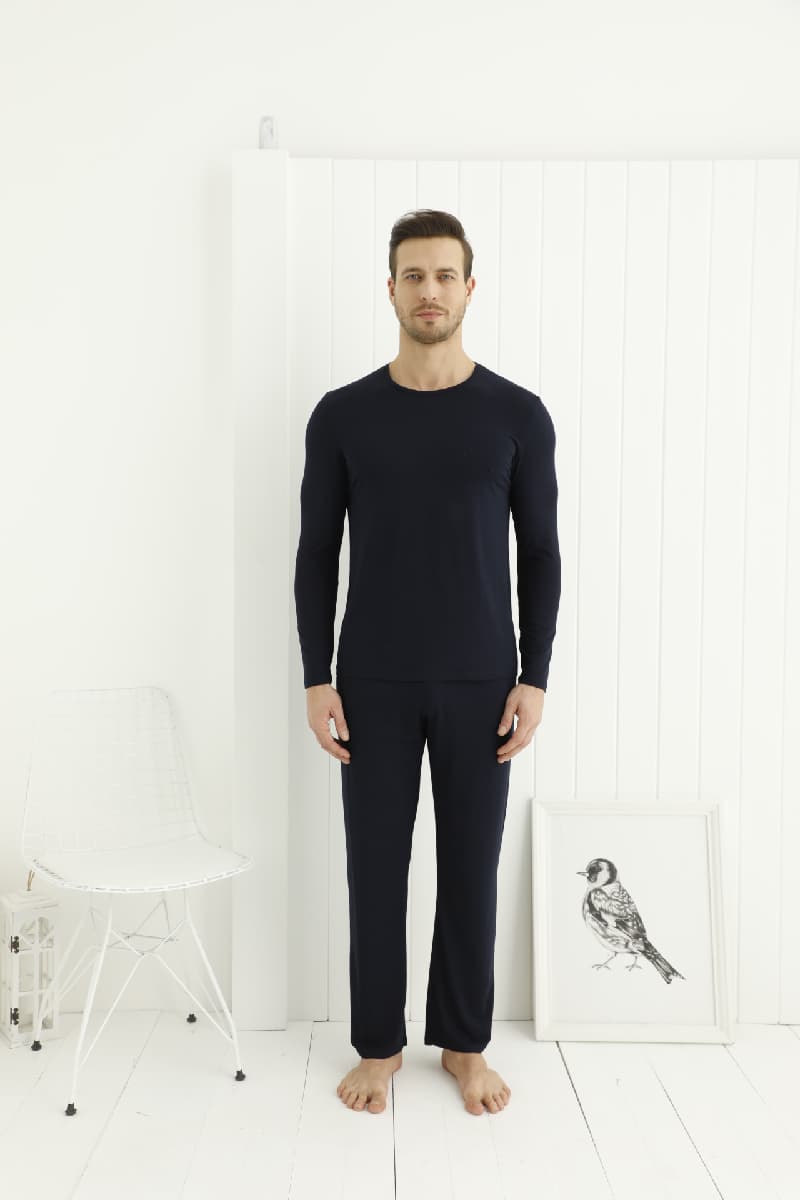 9121 Erkek Modal Pijama Takımı