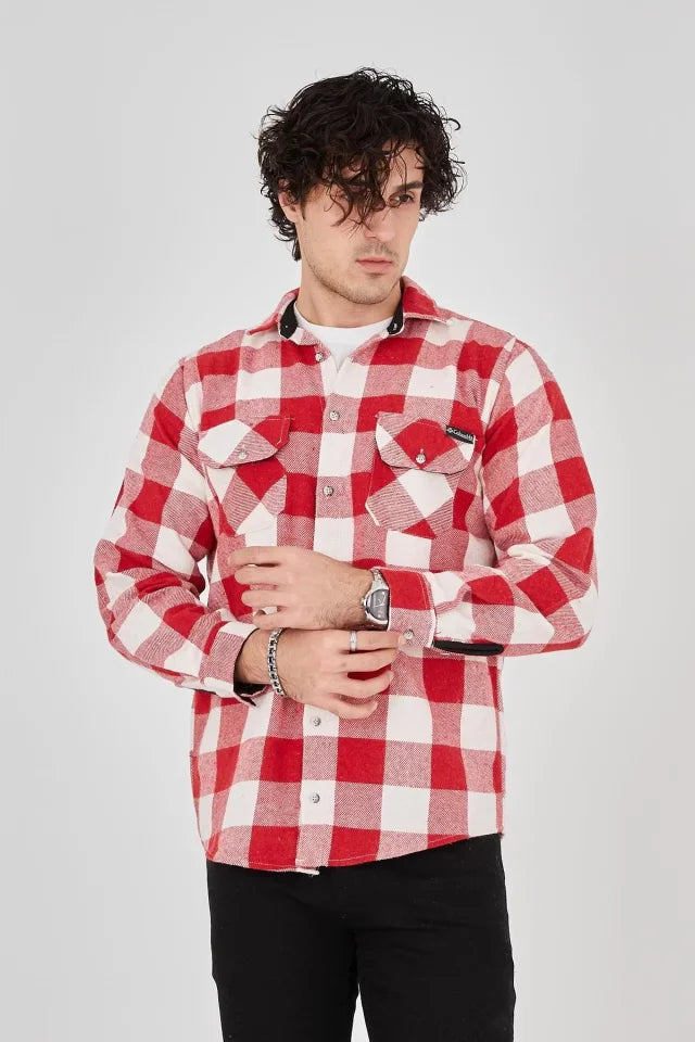 Men's Lumberjack Shirt - Pink